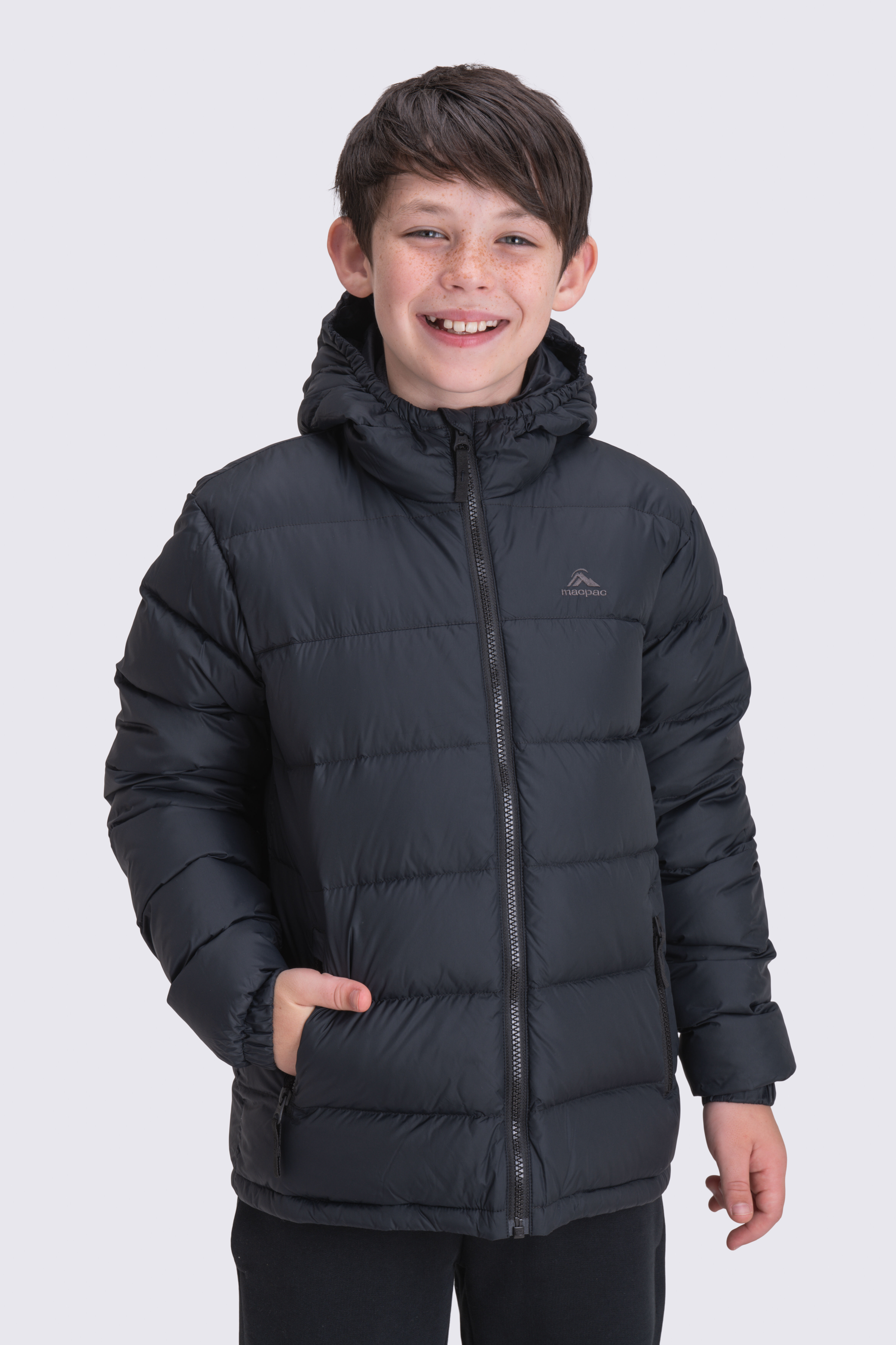 Macpac Kids' Halo Hooded Down Jacket