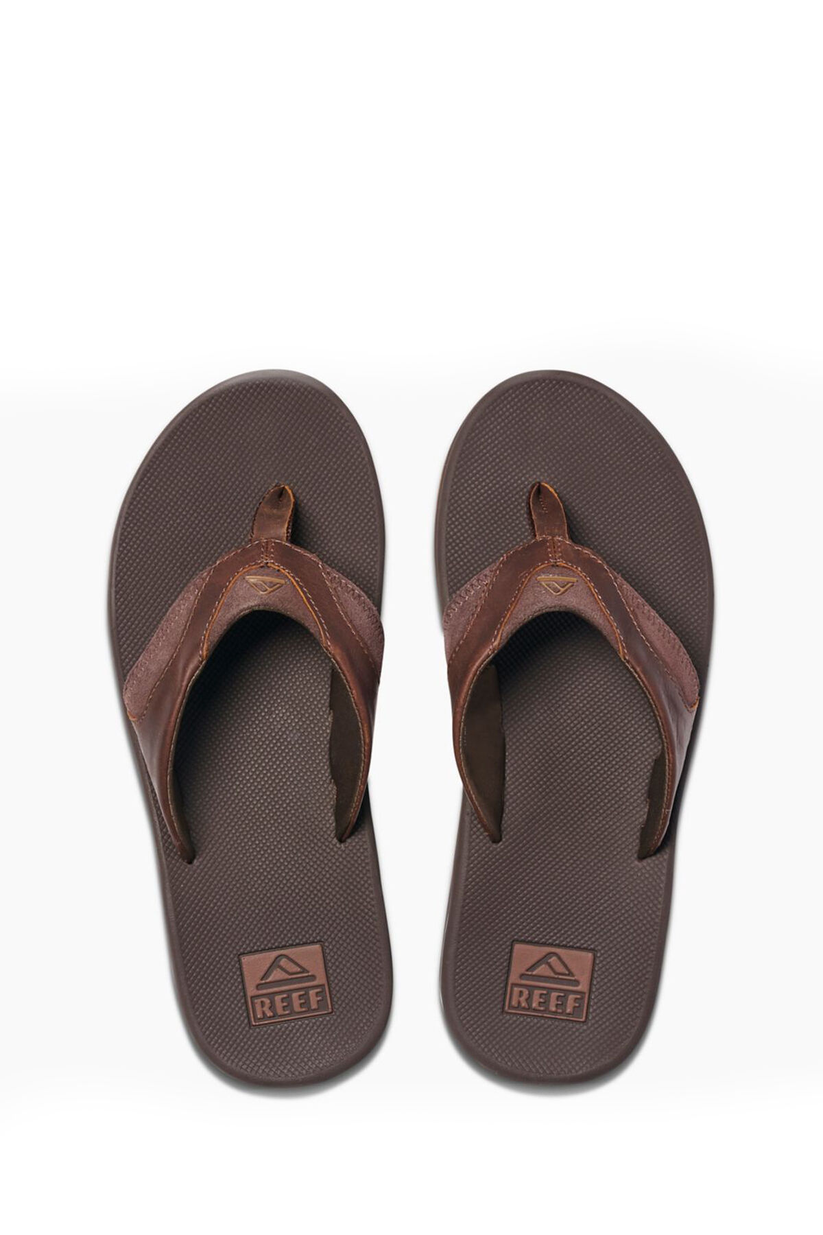 REEF® Fanning Leather Men's Thongs