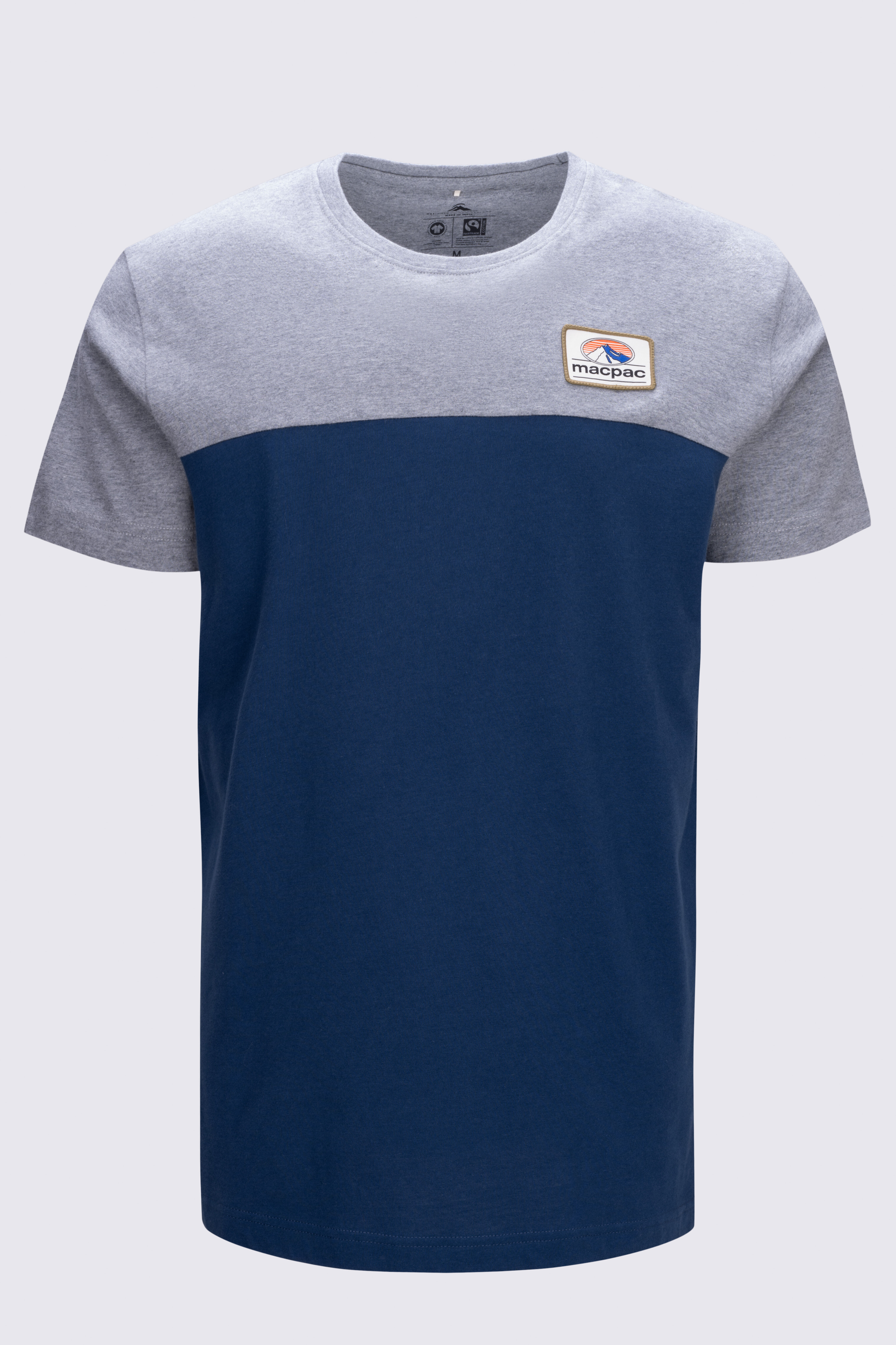 Macpac Patch Panel Fairtrade Organic Cotton Tee — Men's