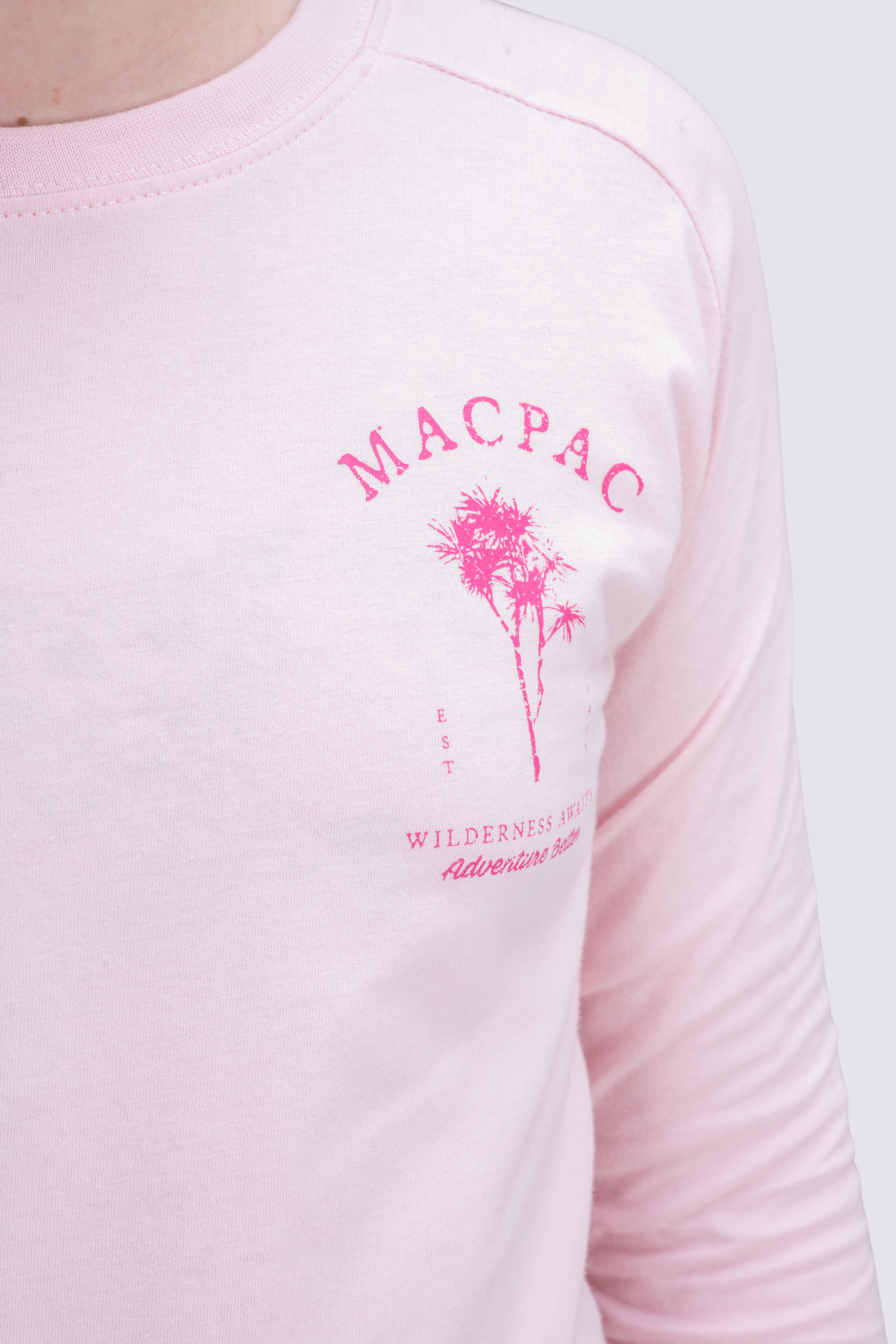 Macpac Kids' Trees Graphic Long Sleeve T-Shirt