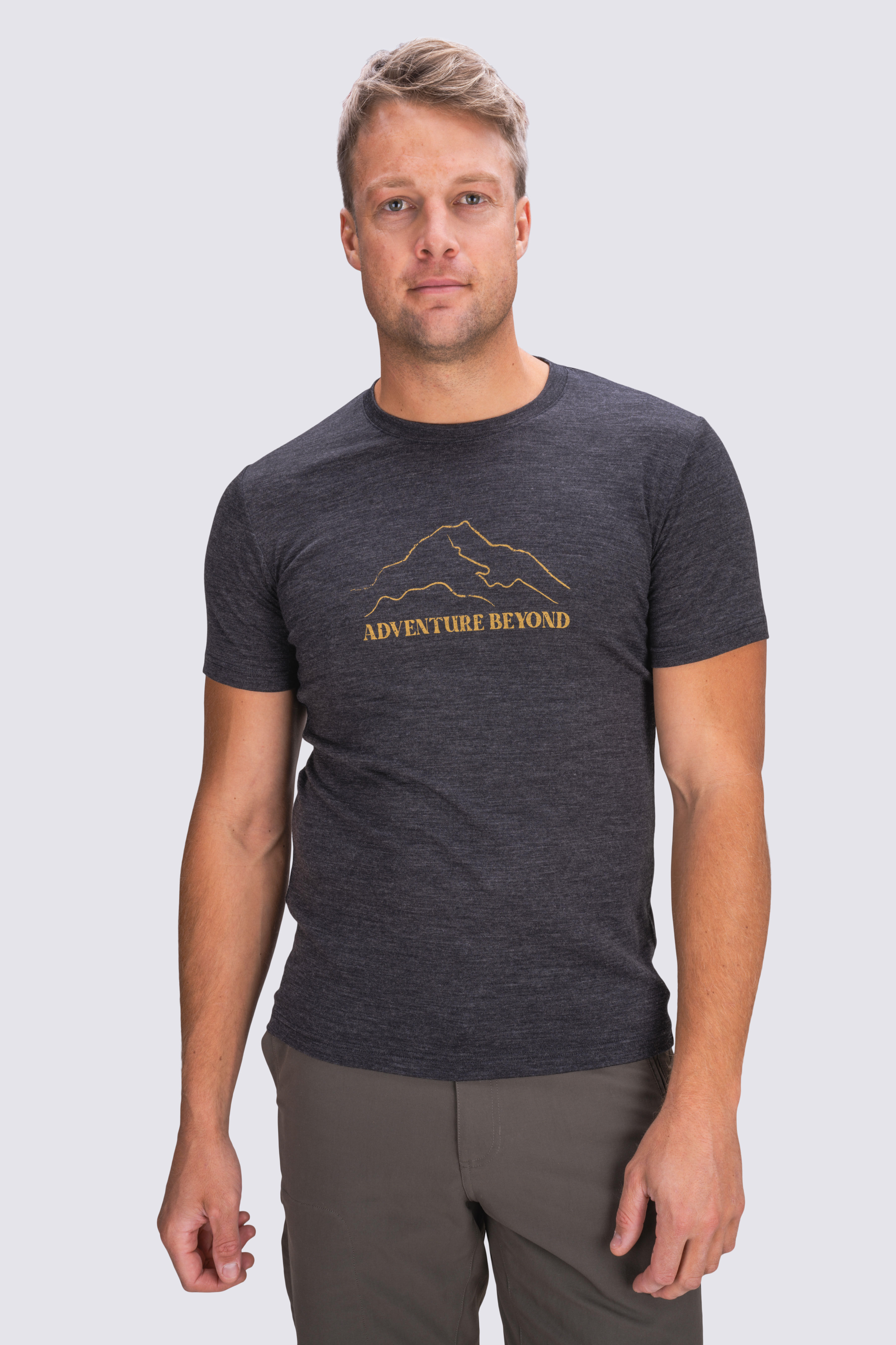 Macpac Men's Adventure Beyond 180 Merino T-Shirt