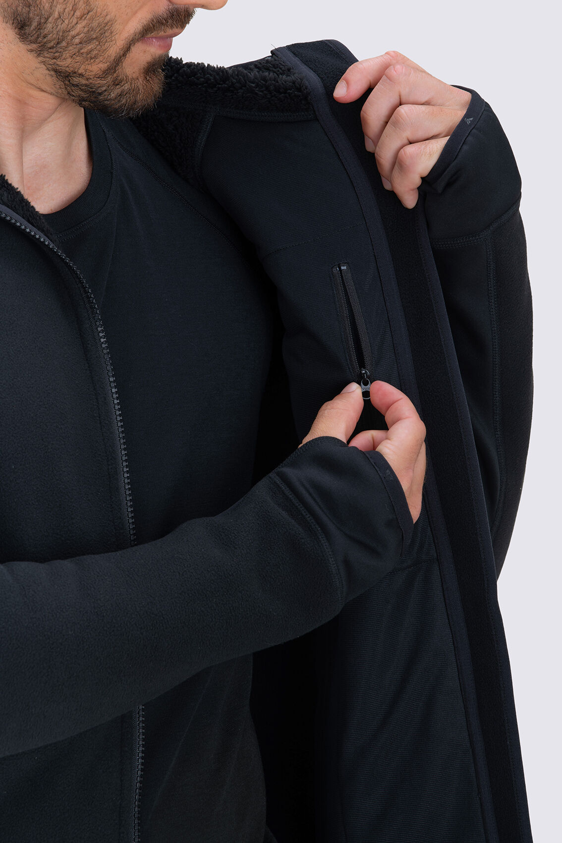 Macpac Men's Mountain Hooded Fleece Jacket