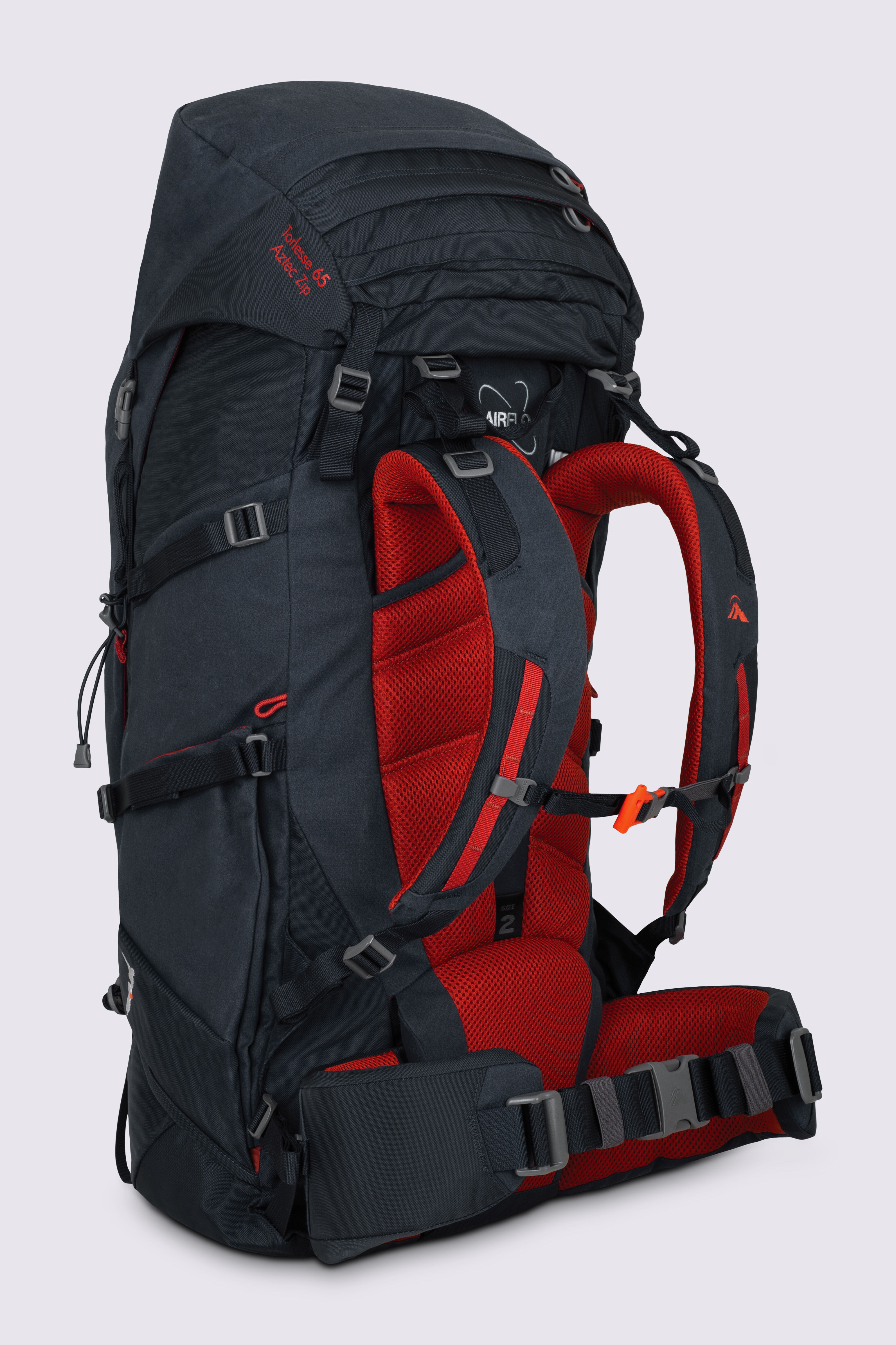 Macpac Torlesse AzTec® Front Zip 65L Hiking Backpack