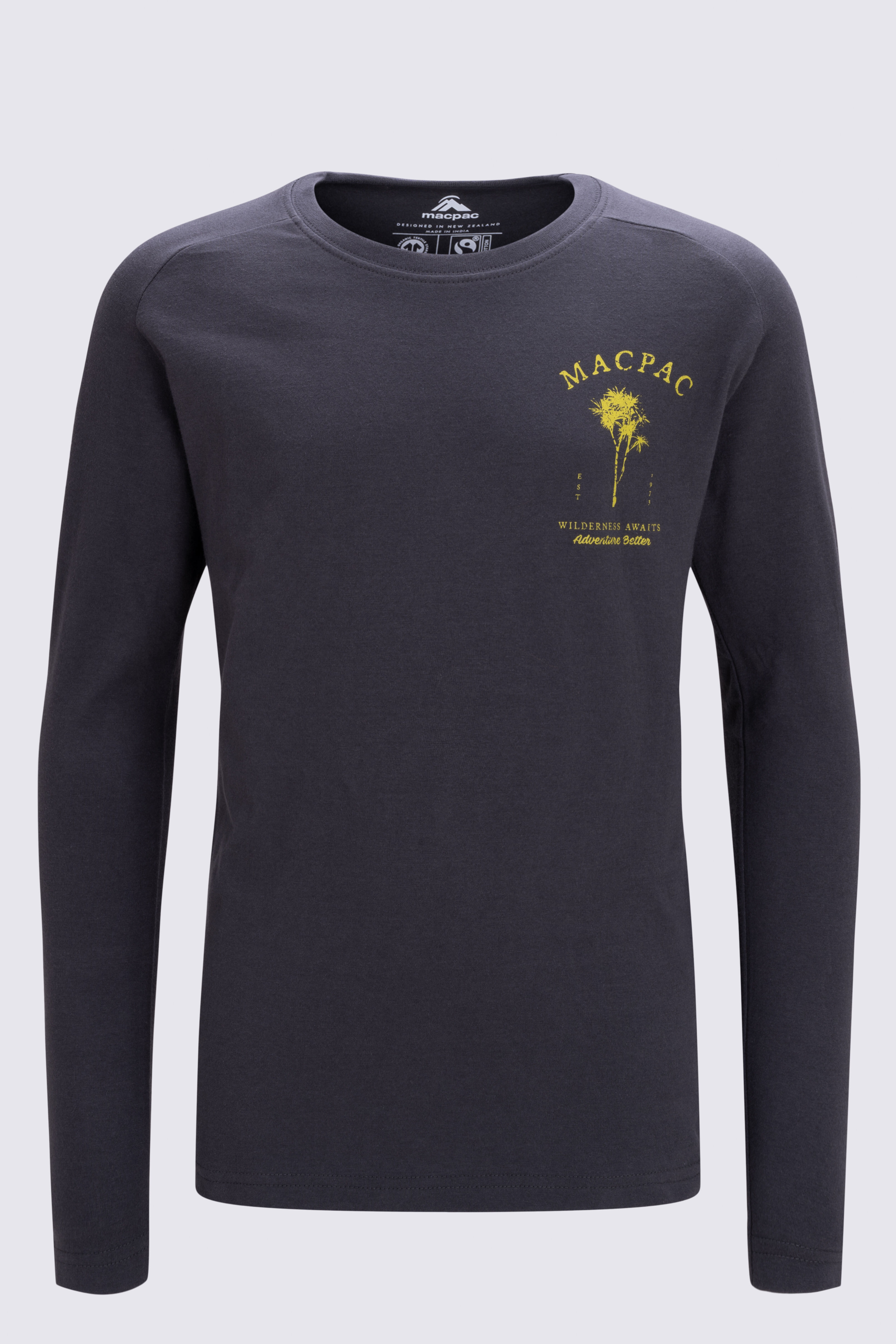 Macpac Kids' Trees Graphic Long Sleeve T-Shirt