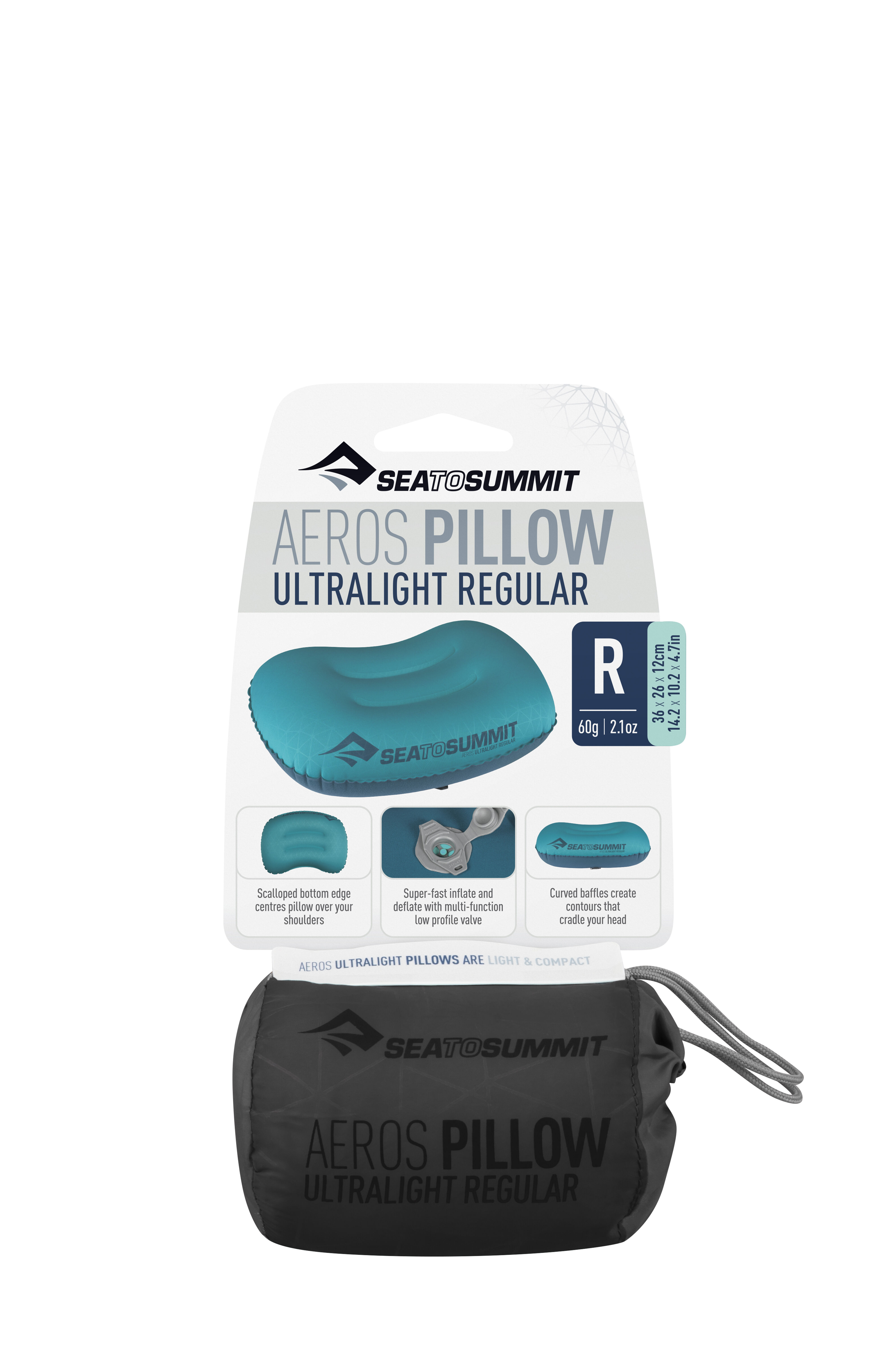 Sea to Summit Aeros Ultralight Pillow — Regular