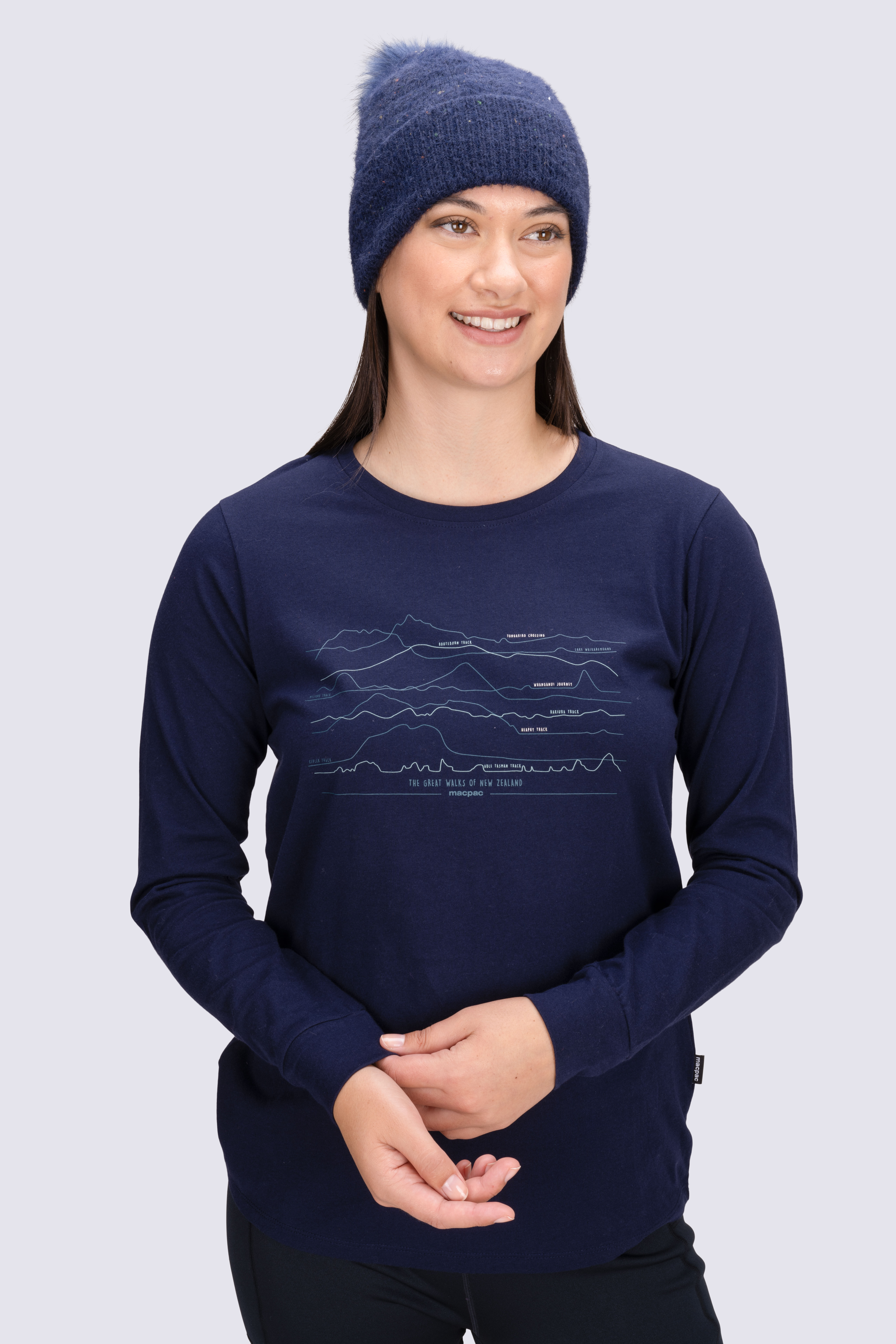 Macpac Women's Fairtrade Organic Cotton Long Sleeve T-Shirt