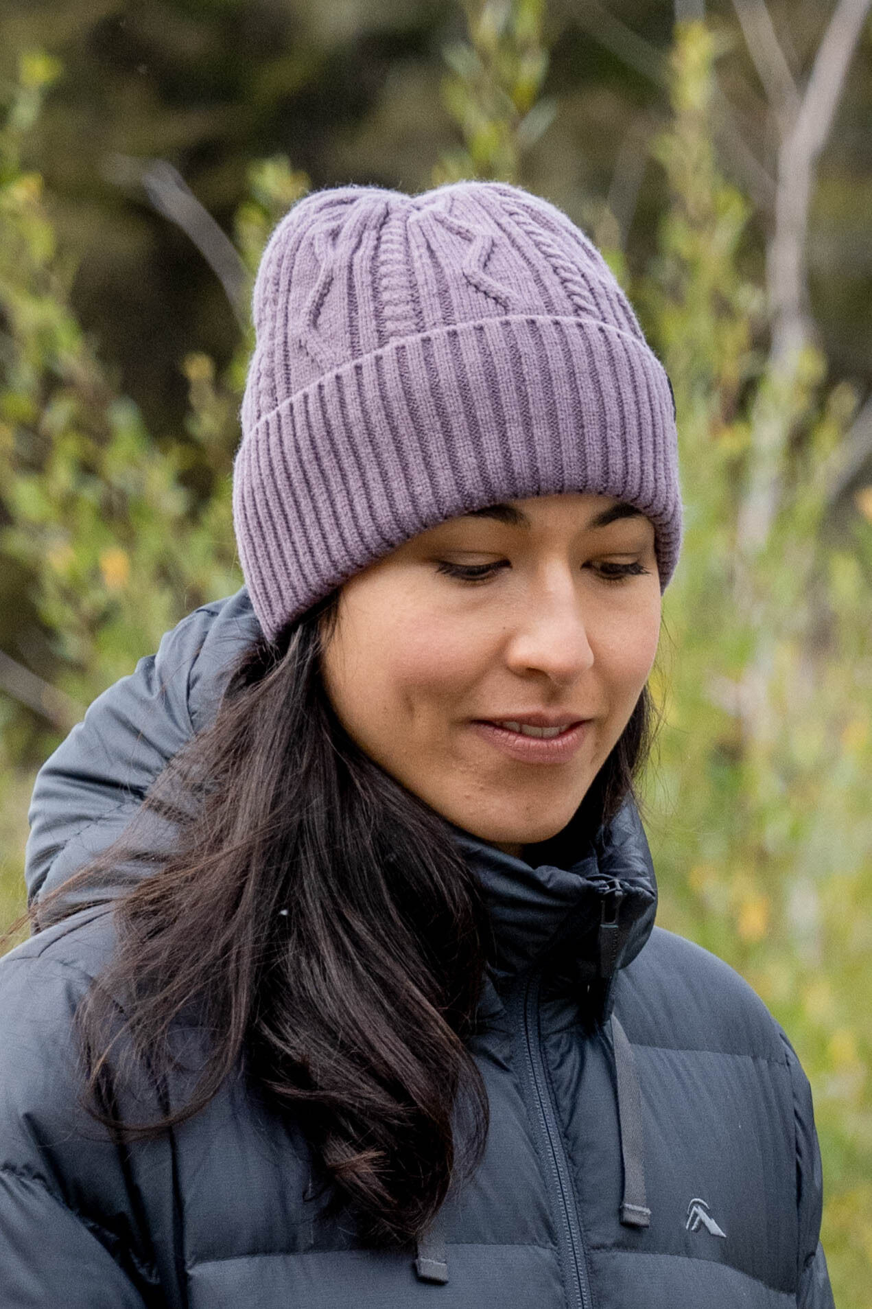 Macpac Cable Knit Merino Blend Beanie