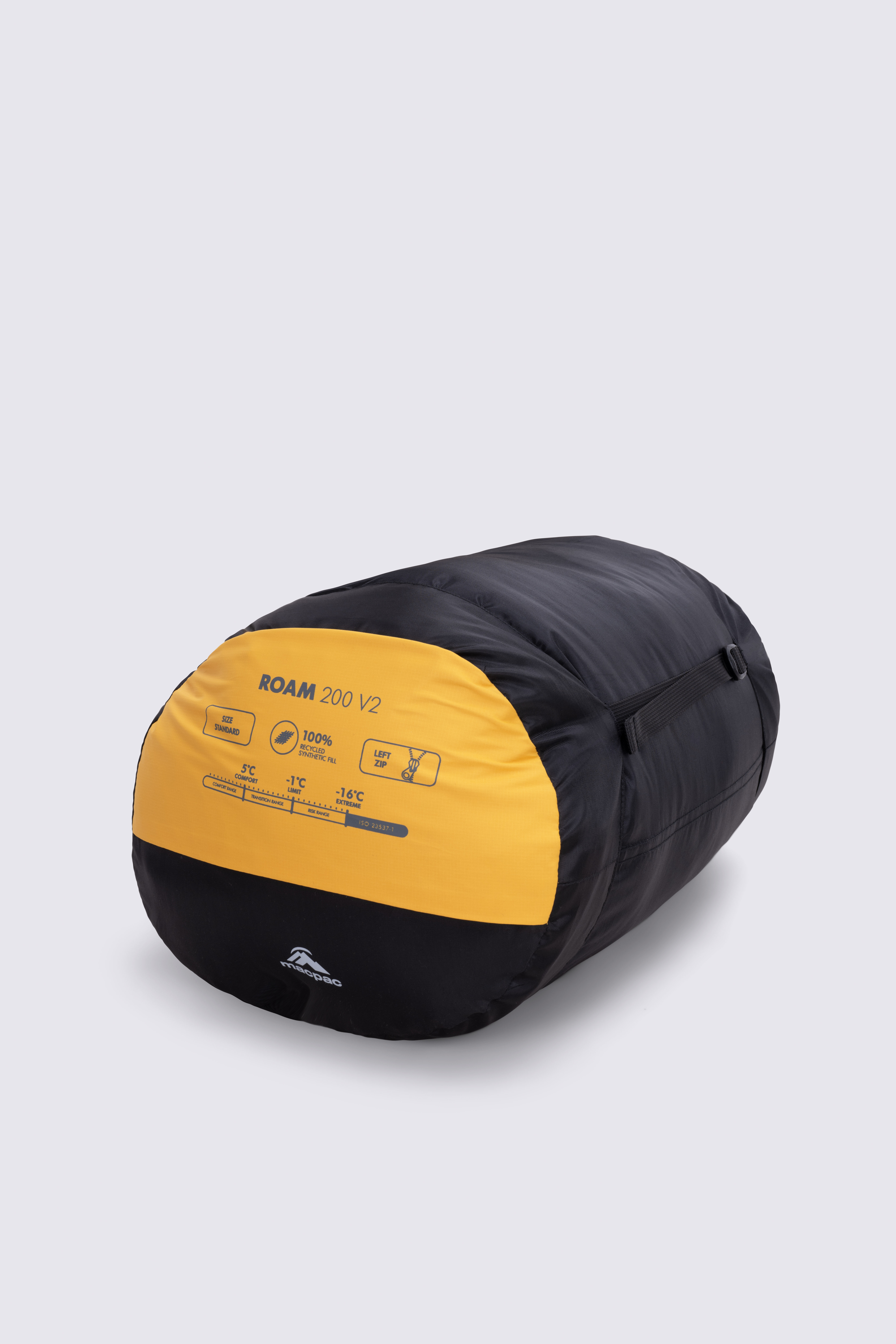 Macpac Standard Roam 200 Synthetic Sleeping Bag (-1°C)
