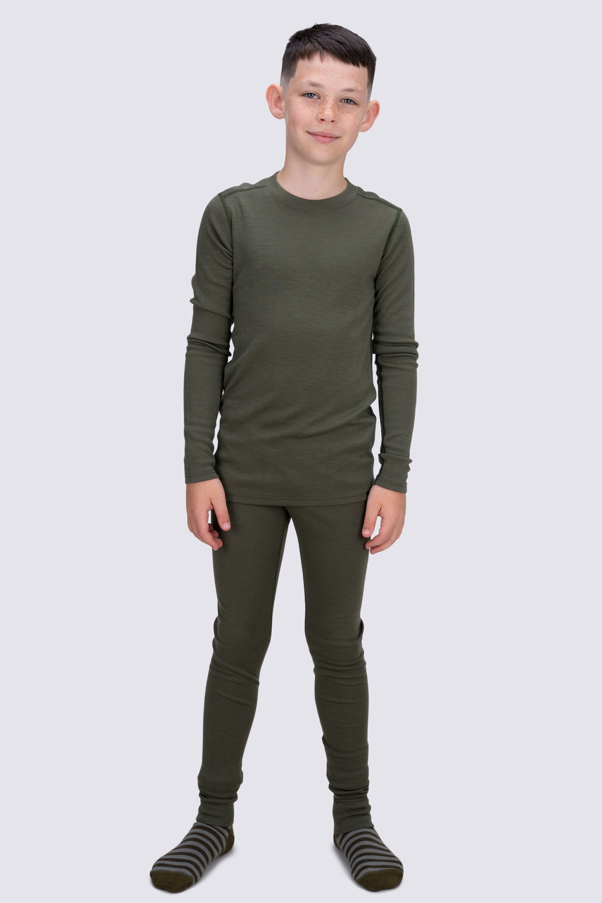 Macpac Kids' 220 Merino Long Johns