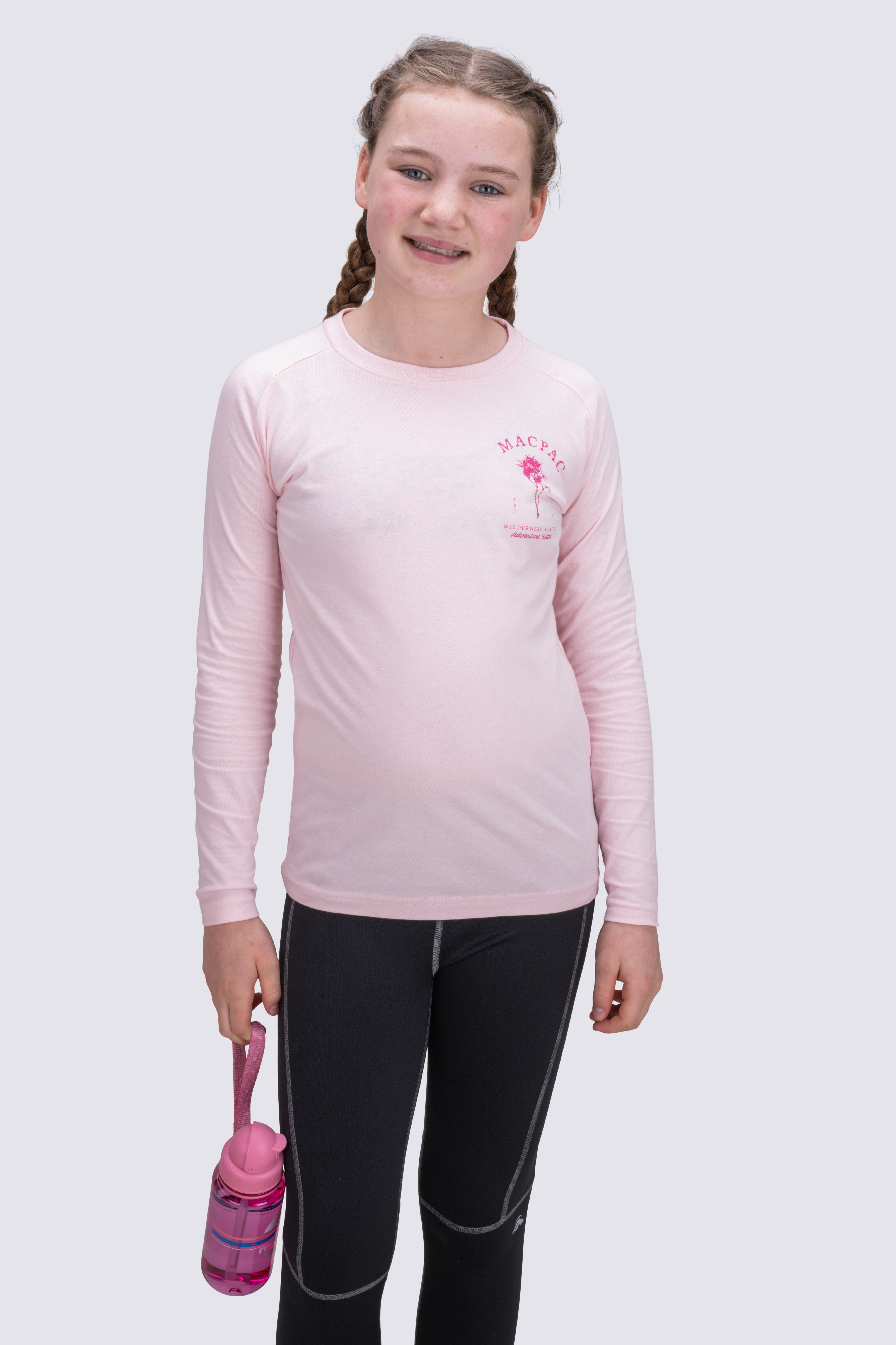 Macpac Kids' Trees Graphic Long Sleeve T-Shirt