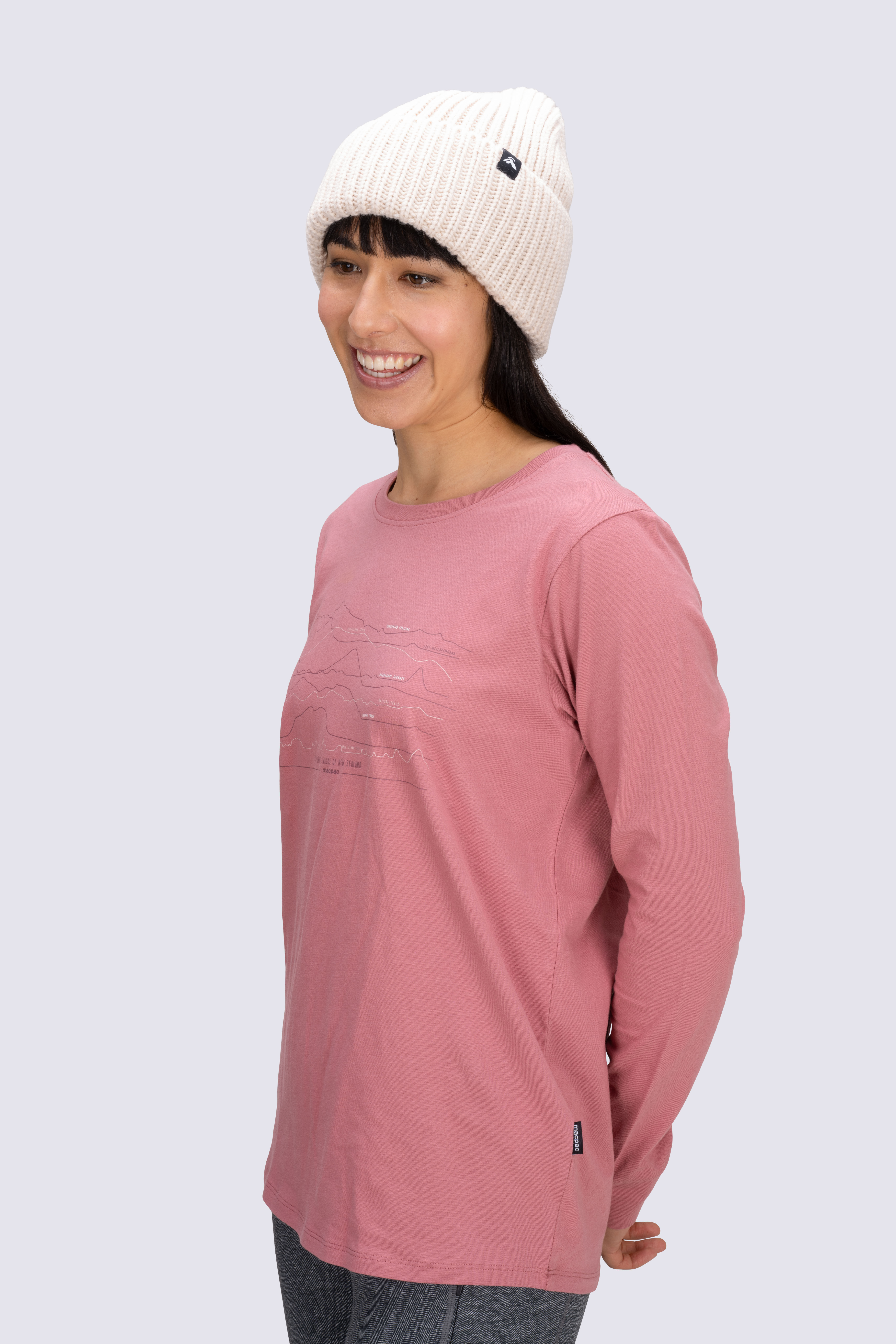 Macpac Women's Fairtrade Organic Cotton Long Sleeve T-Shirt