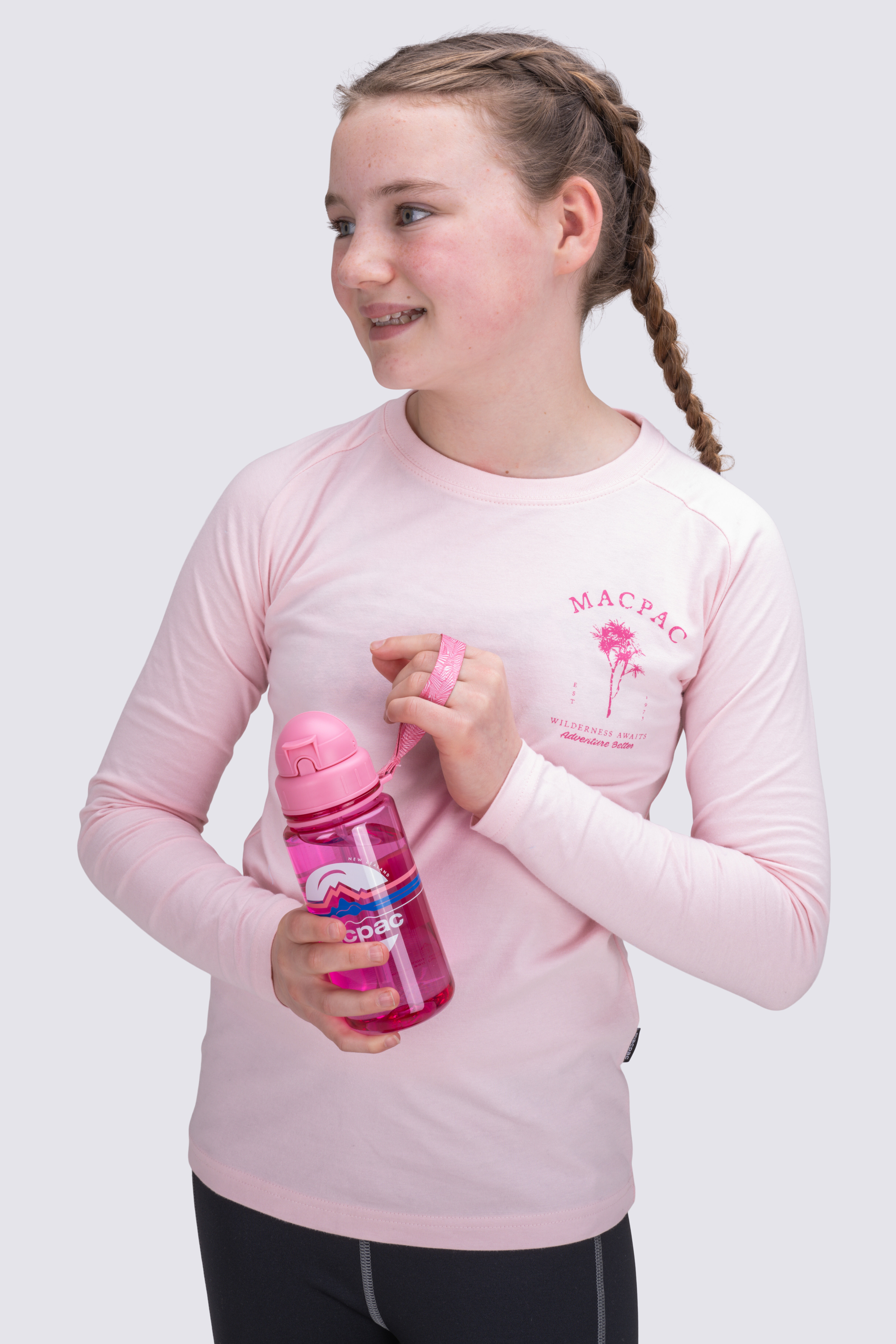 Macpac Kids' Trees Graphic Long Sleeve T-Shirt