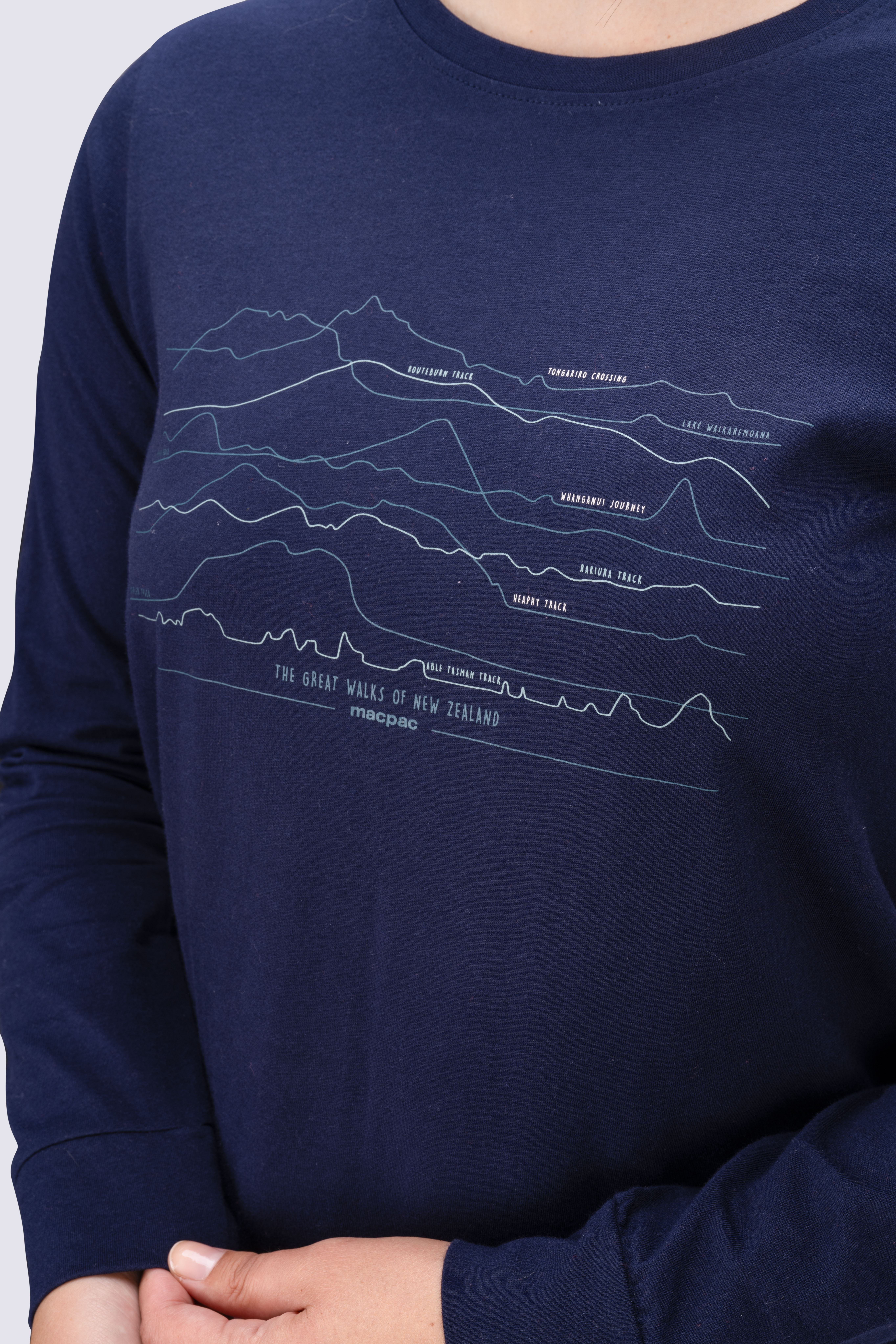 Macpac Women's Fairtrade Organic Cotton Long Sleeve T-Shirt