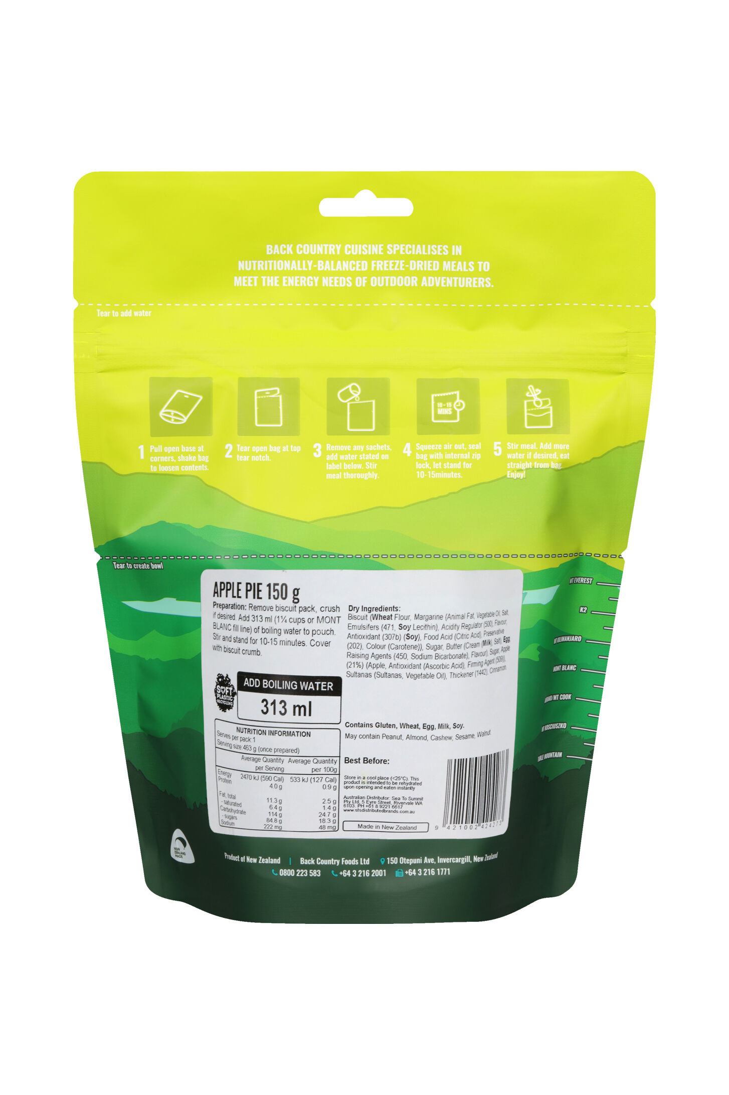 Back Country Cuisine Apple Pie —150 g