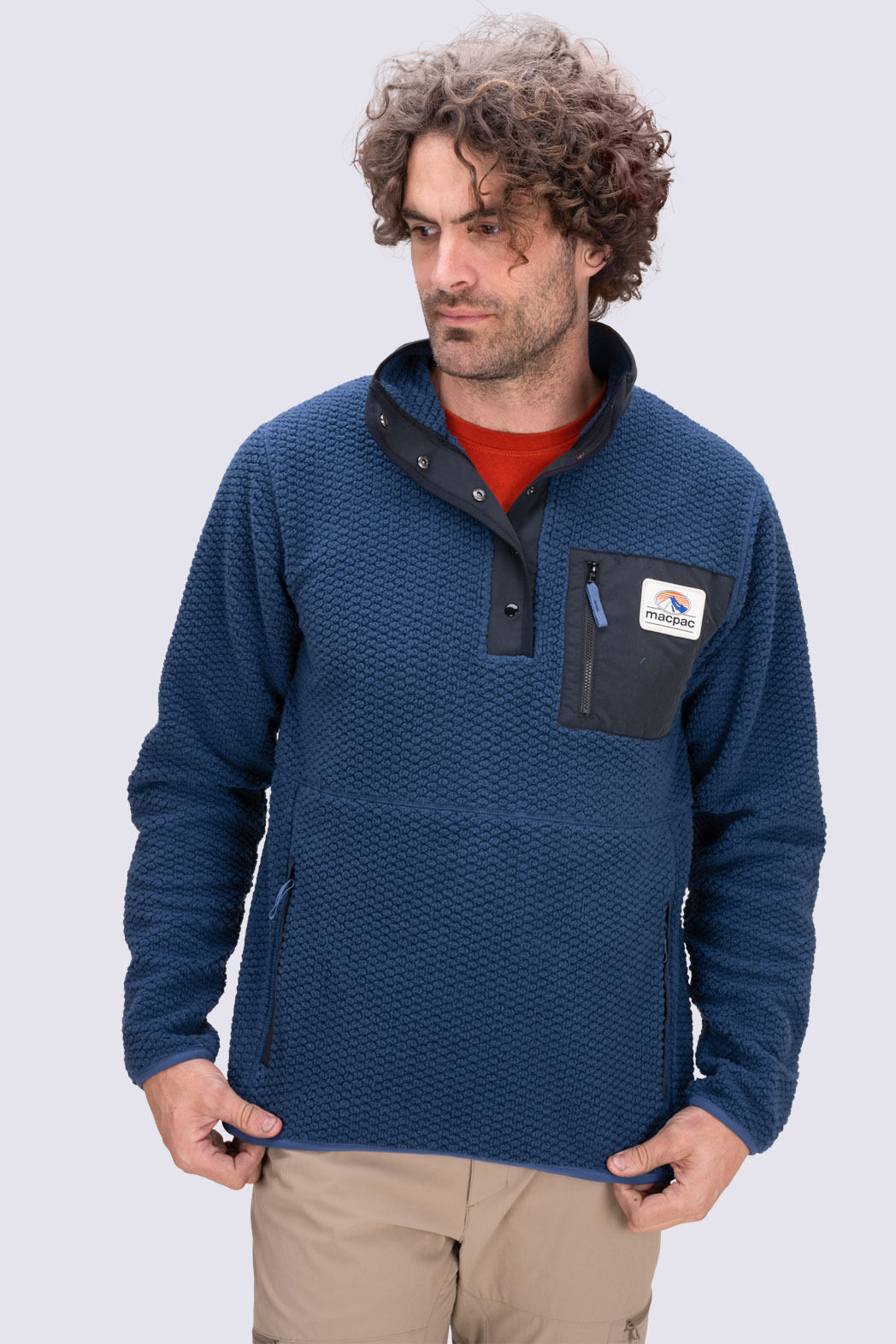 Macpac Men's Originals Prism Fleece Pullover