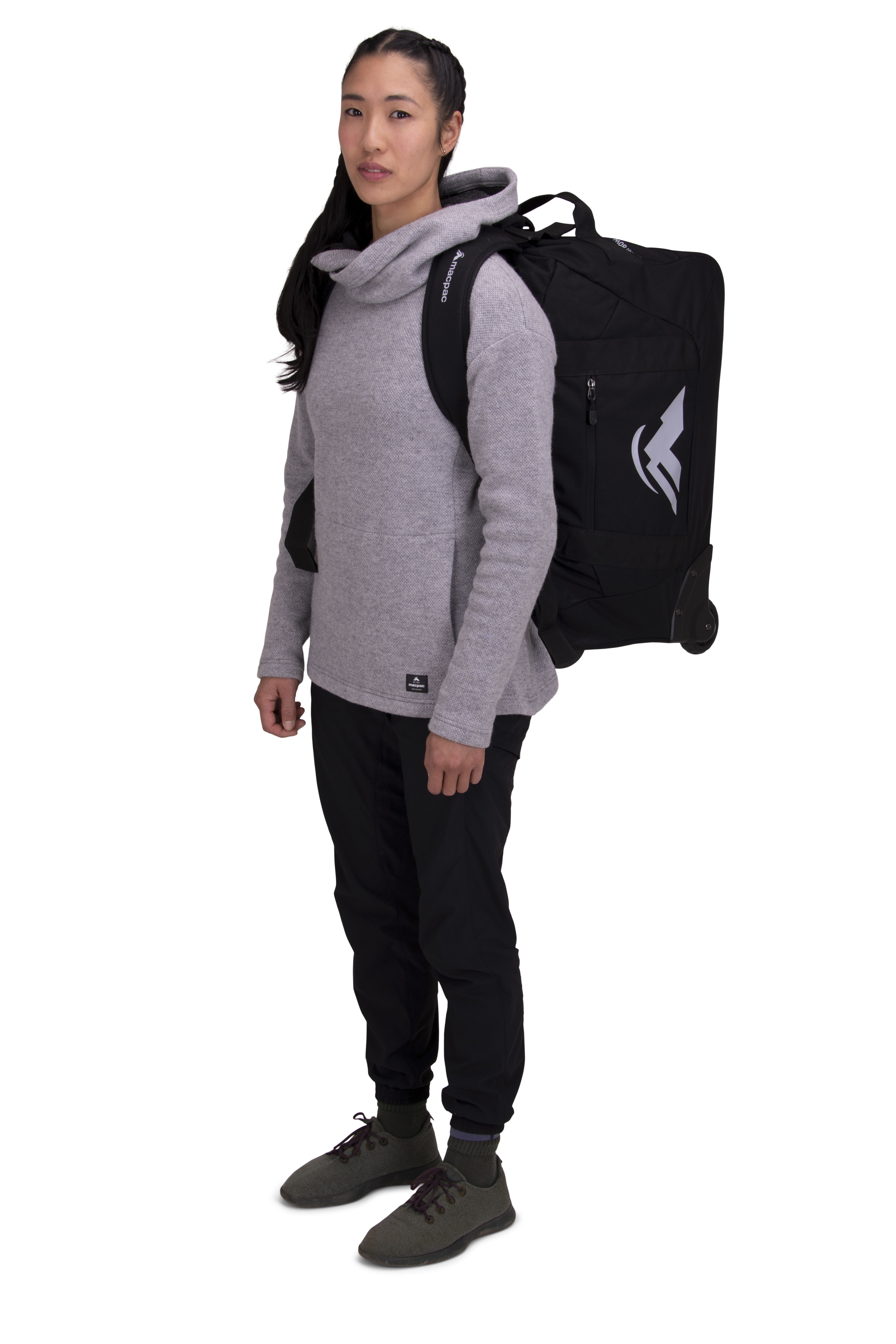 Macpac 80L Wheeled Duffel Bag