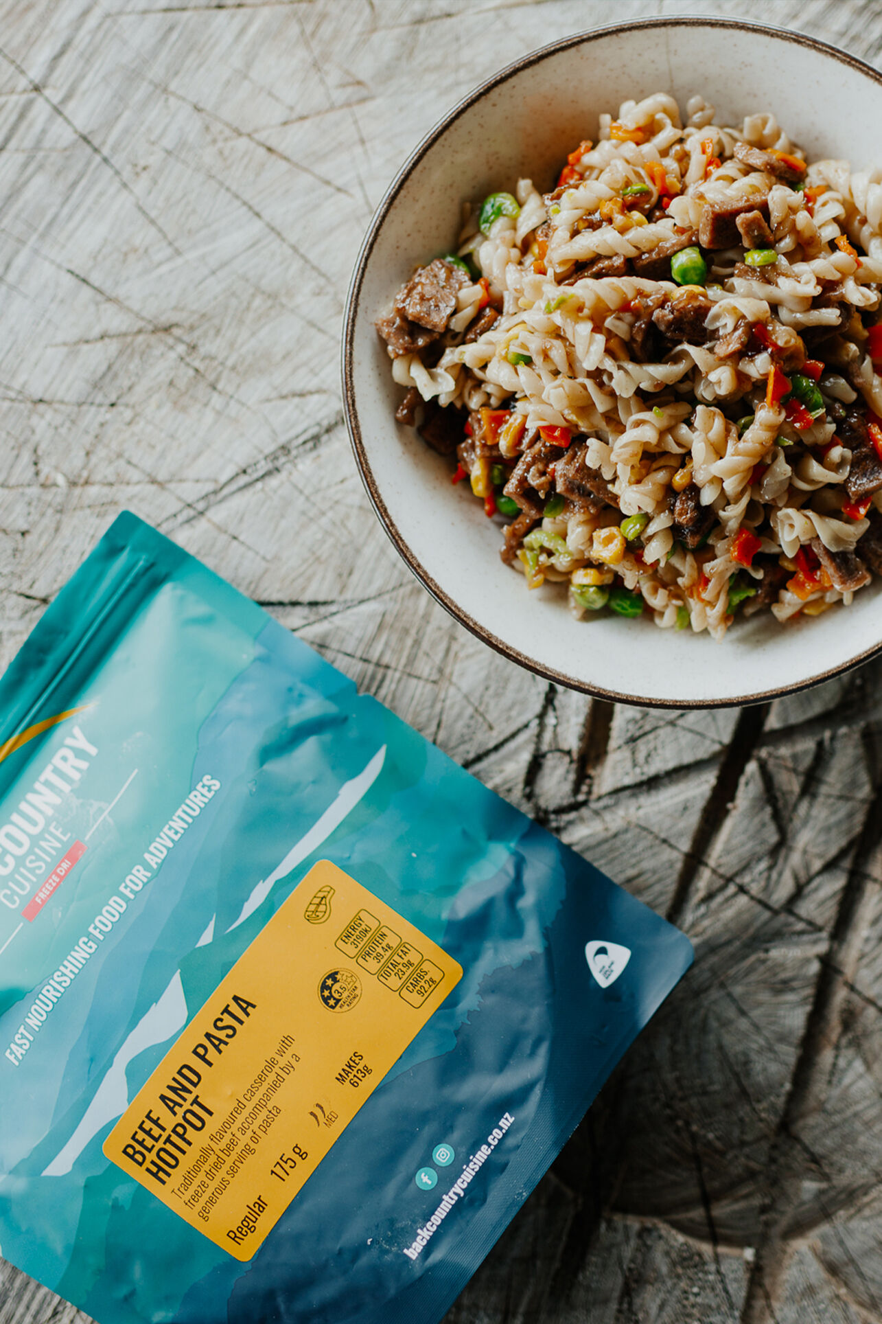 Back Country Cuisine Beef and Pasta Hotpot —175 g