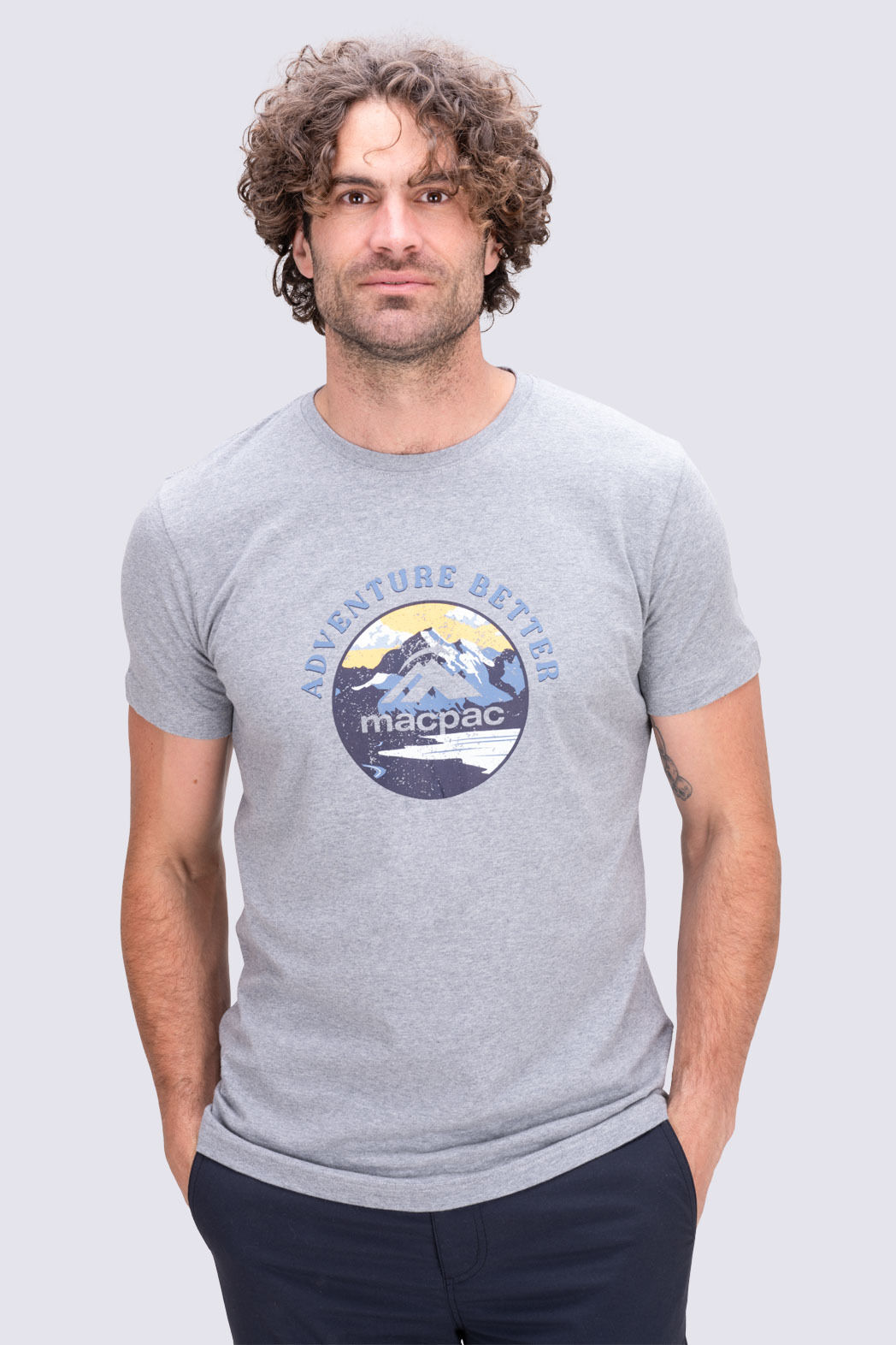 Macpac Men's Fairtrade Organic Cotton Short Sleeve T-Shirt