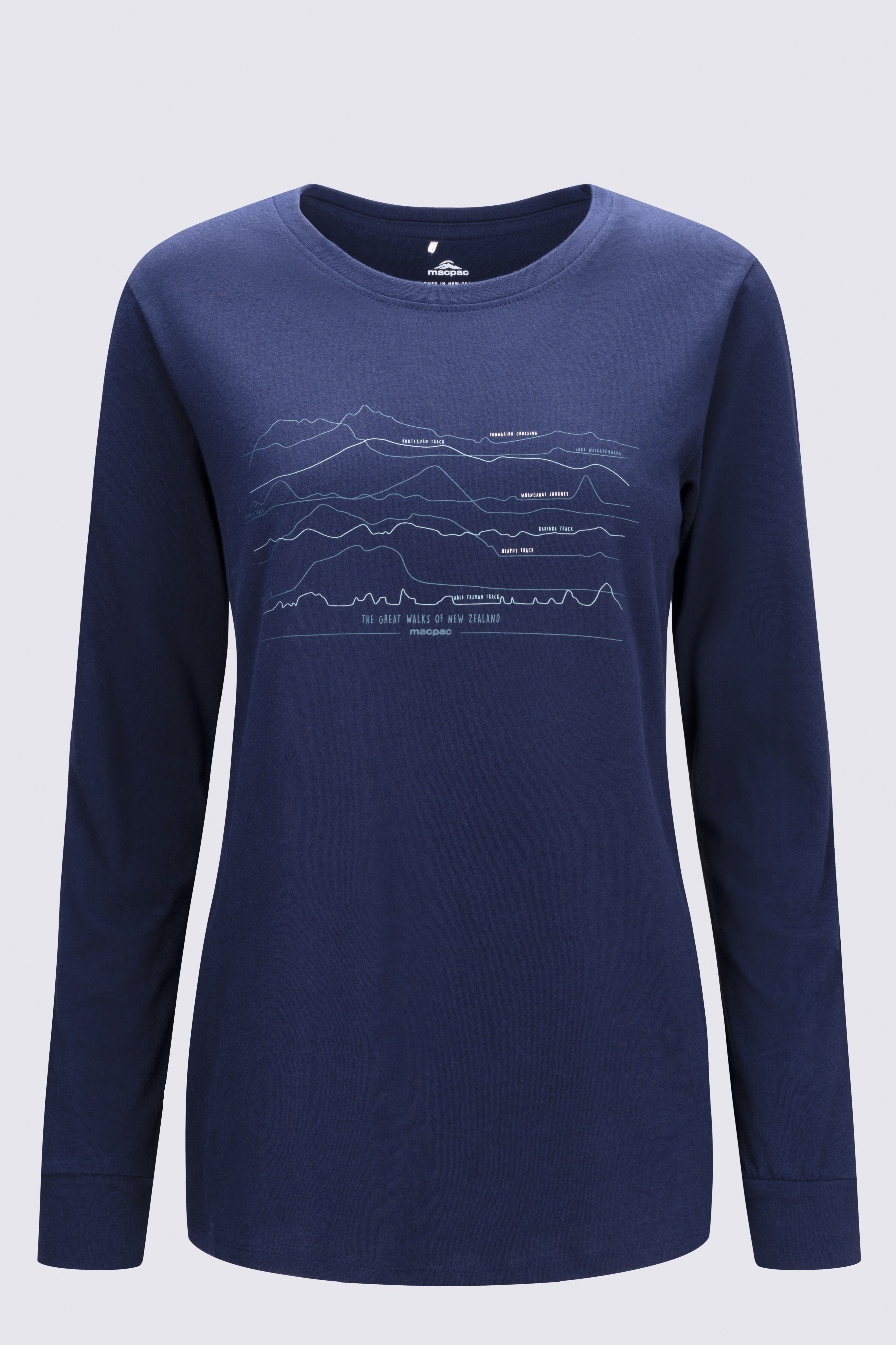 Macpac Women's Fairtrade Organic Cotton Long Sleeve T-Shirt