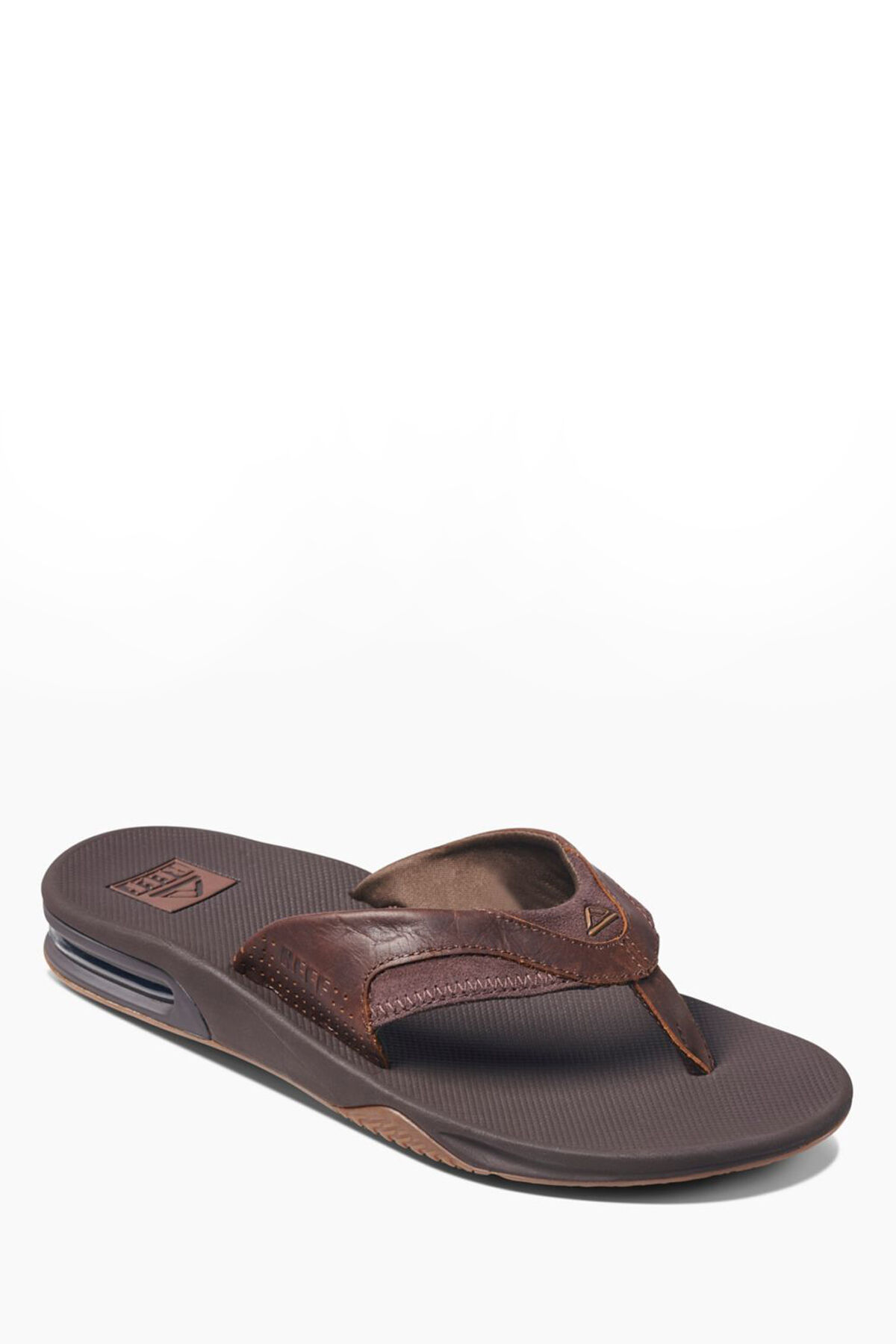 REEF® Fanning Leather Men's Thongs