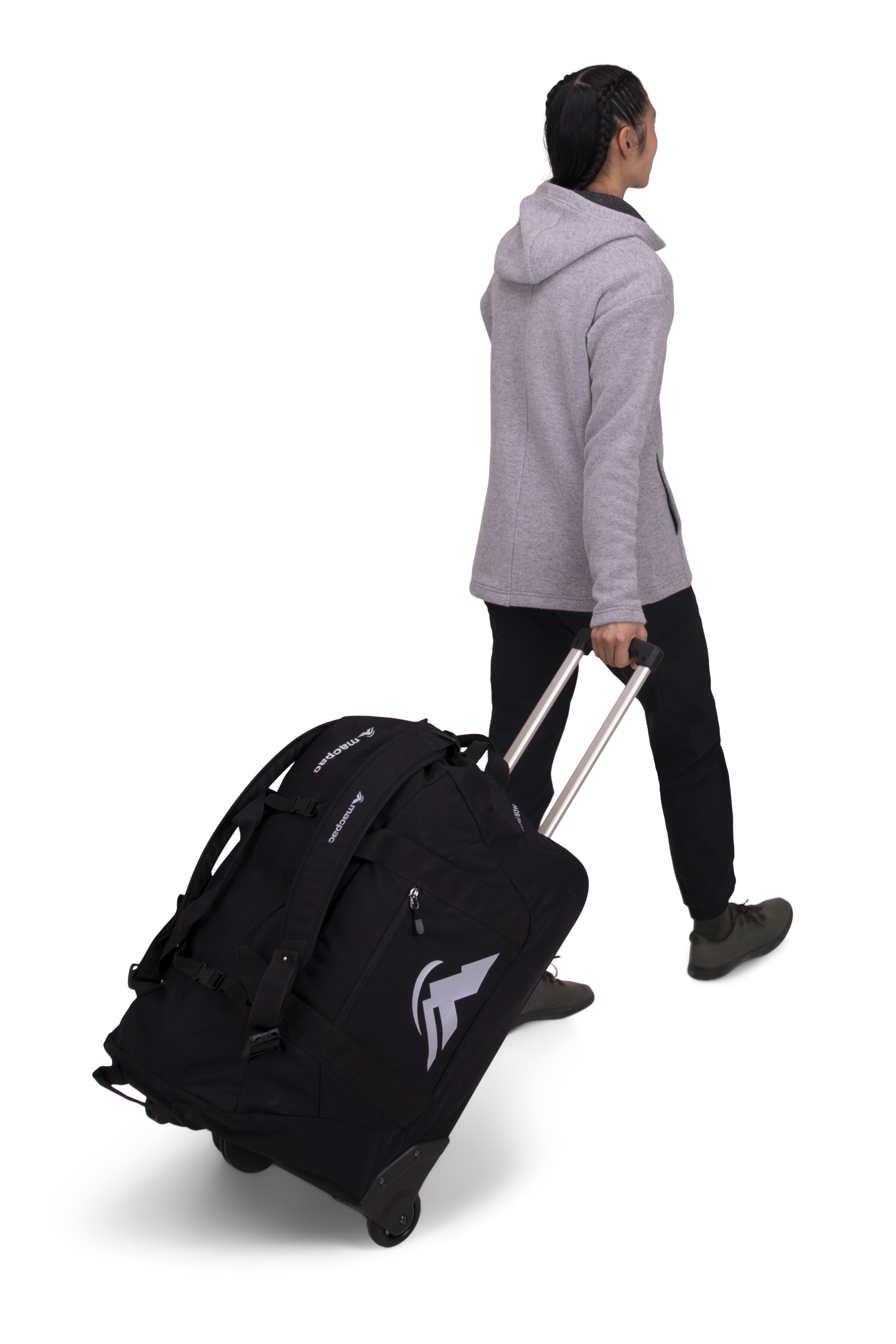 Macpac 80L Wheeled Duffel Bag