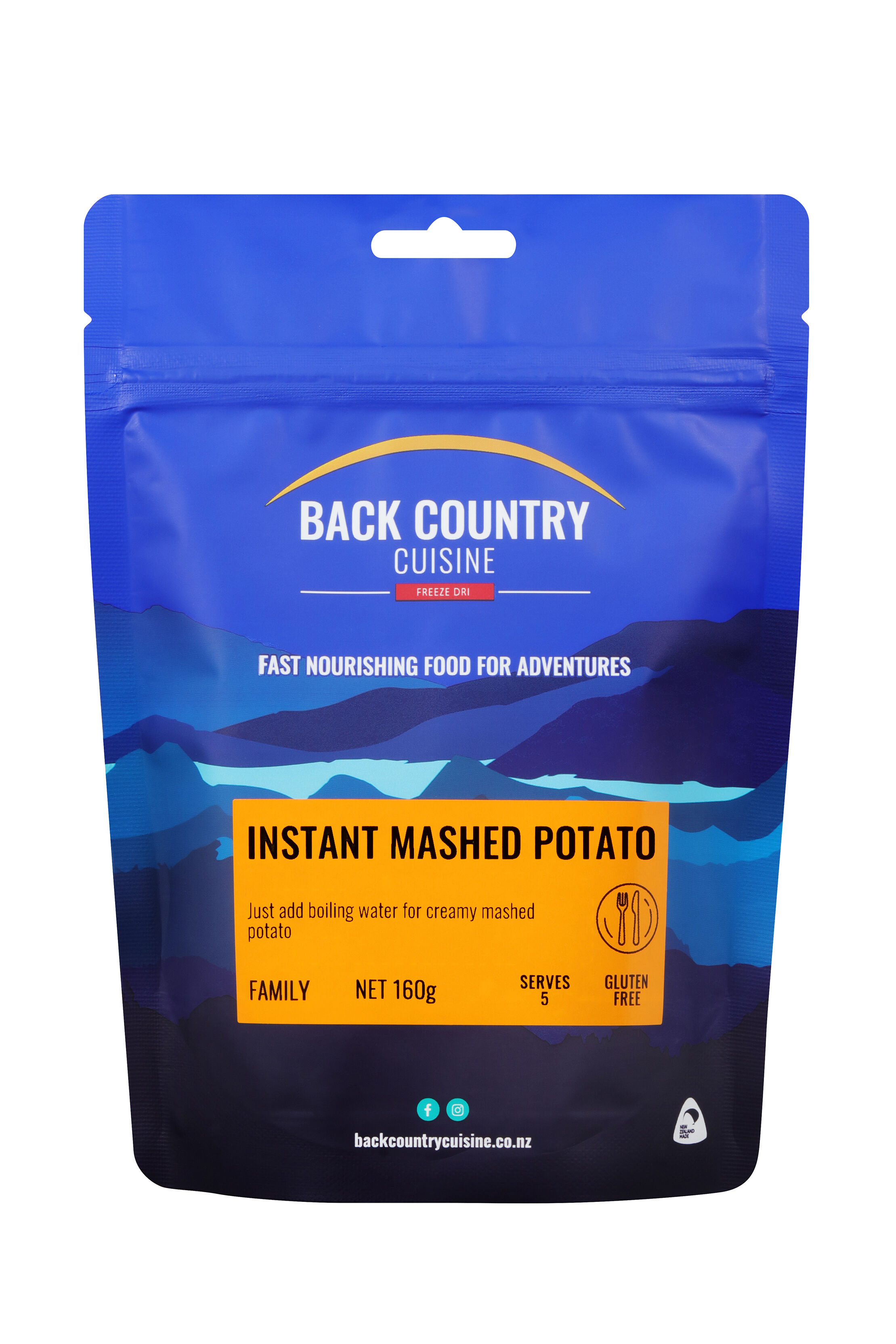 Back Country Cuisine Instant Mashed Potato —160 g