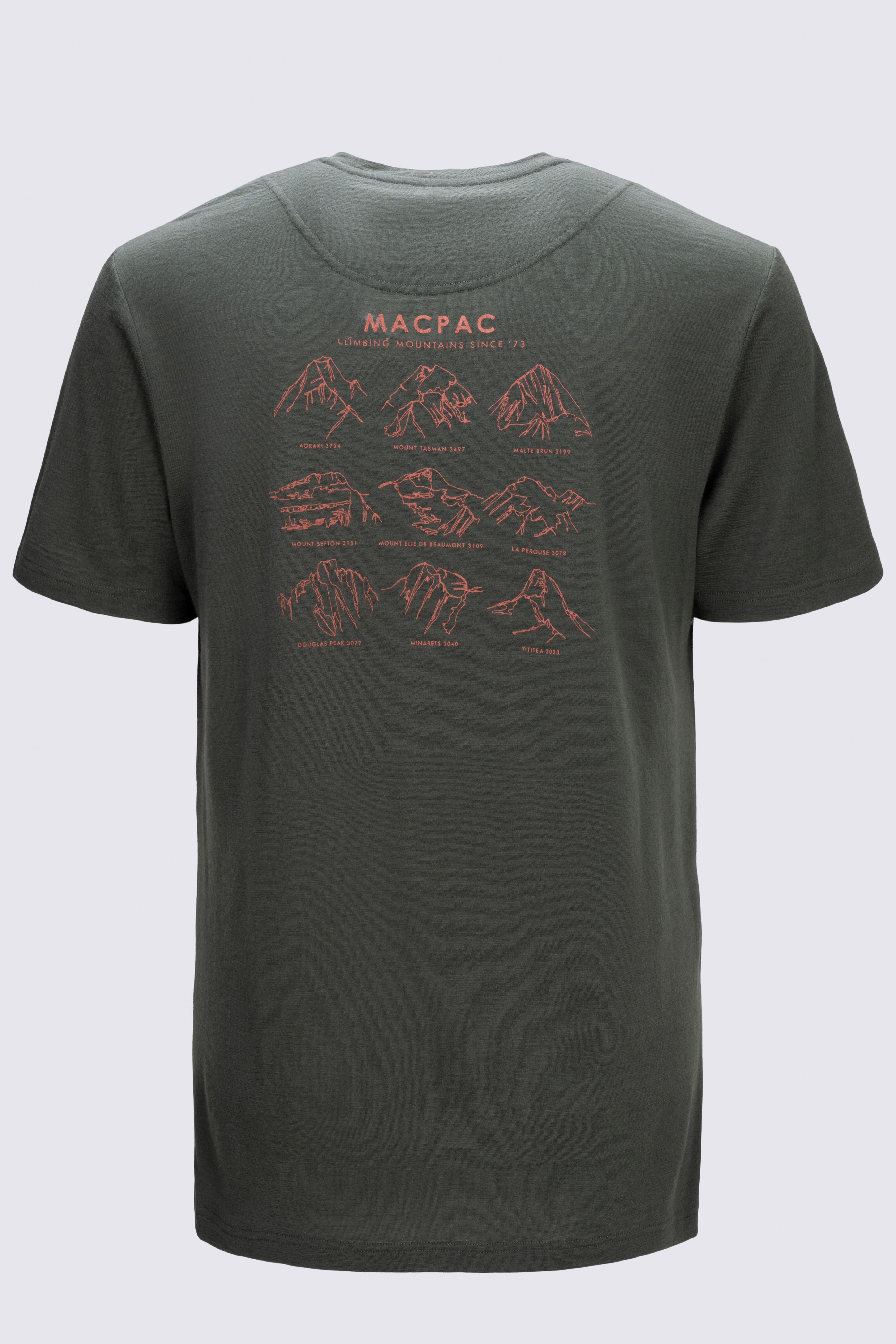 Macpac Men's 3000's 180 Merino T-Shirt