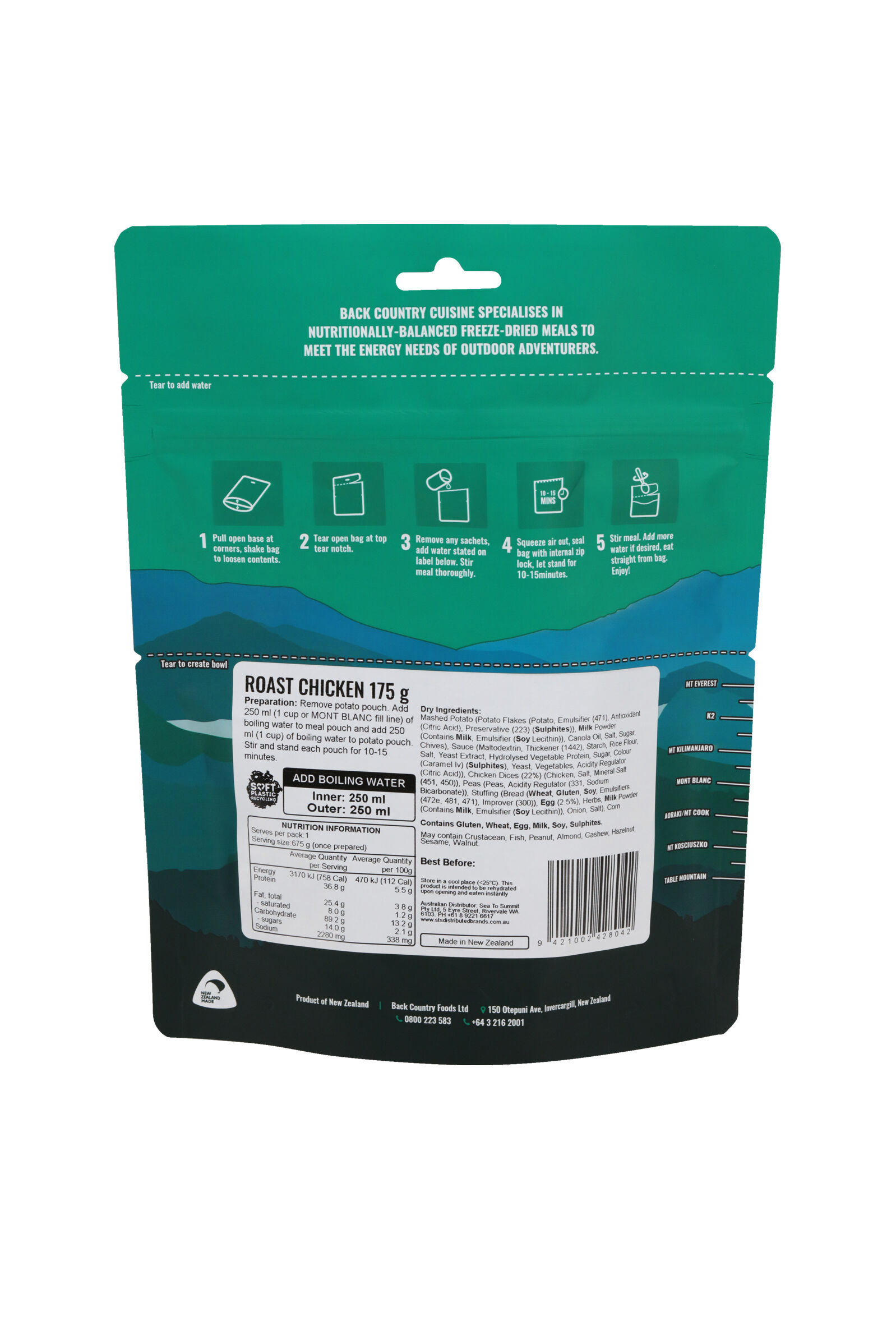 Back Country Cuisine Roast Chicken —175 g