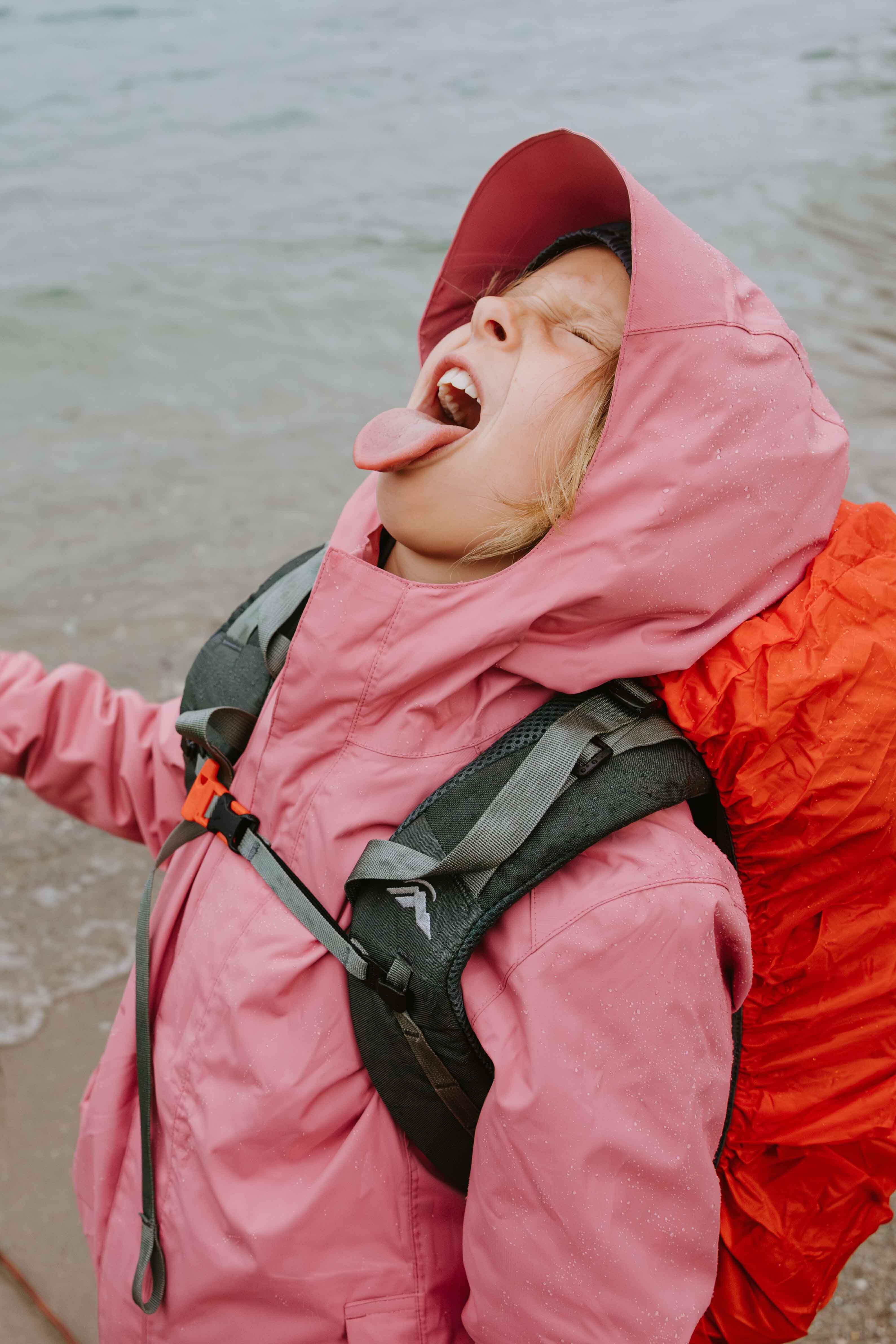 Macpac Kids' Jetstream Rain Jacket