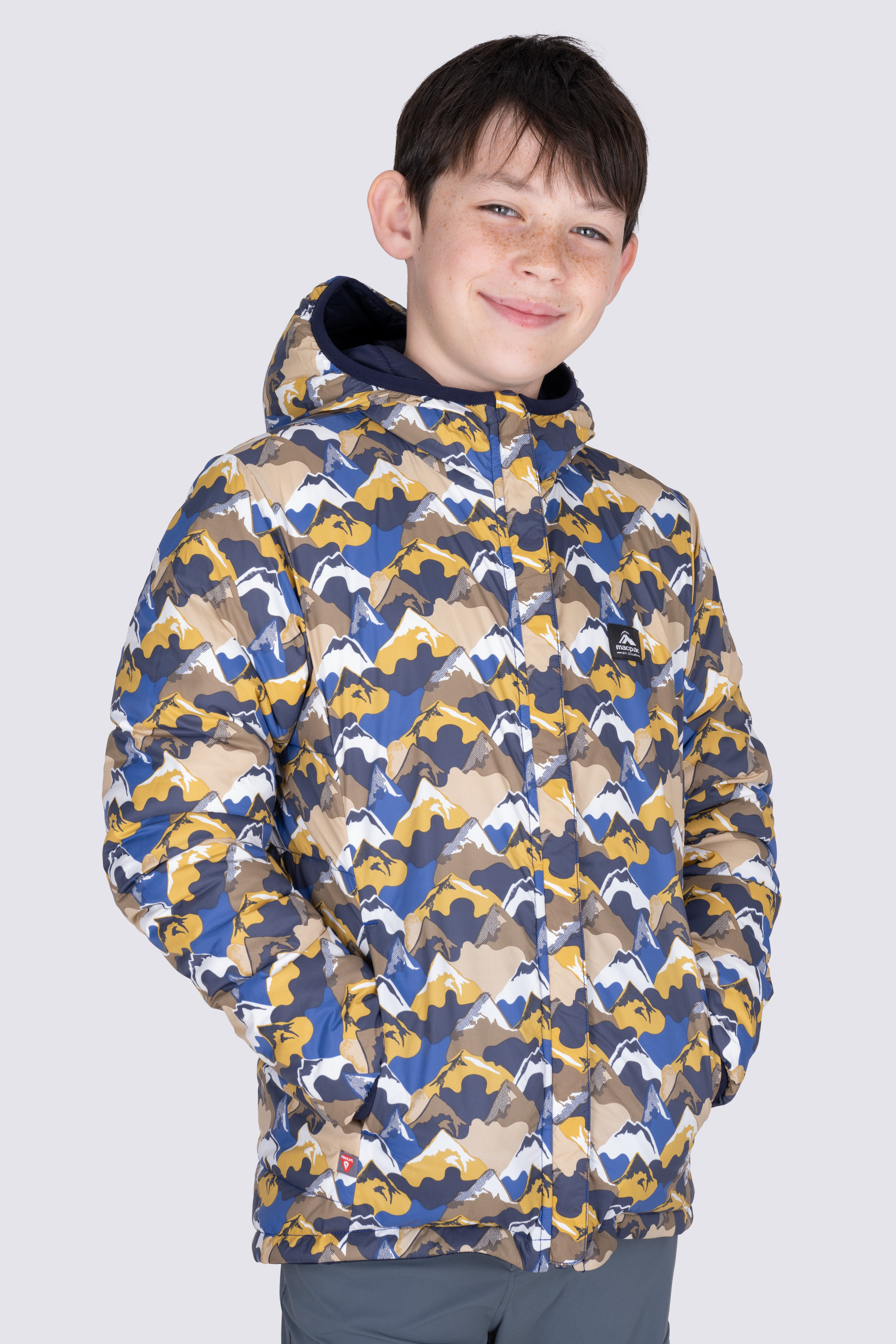 Macpac Kids' Pulsar Alpha Hooded Insulated Jacket