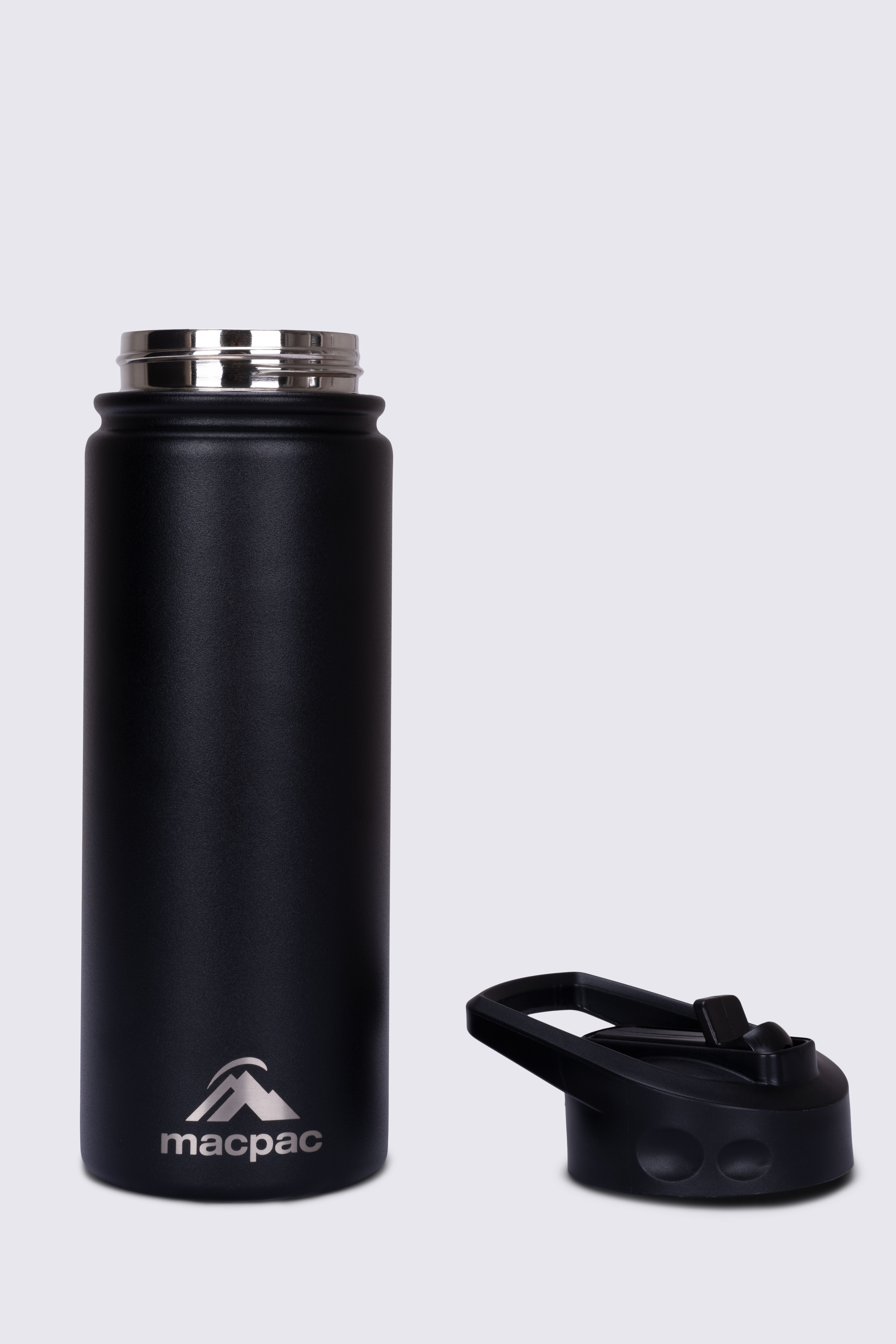 Macpac Insulated Wide Mouth Bottle with Straw Lid — 530ml