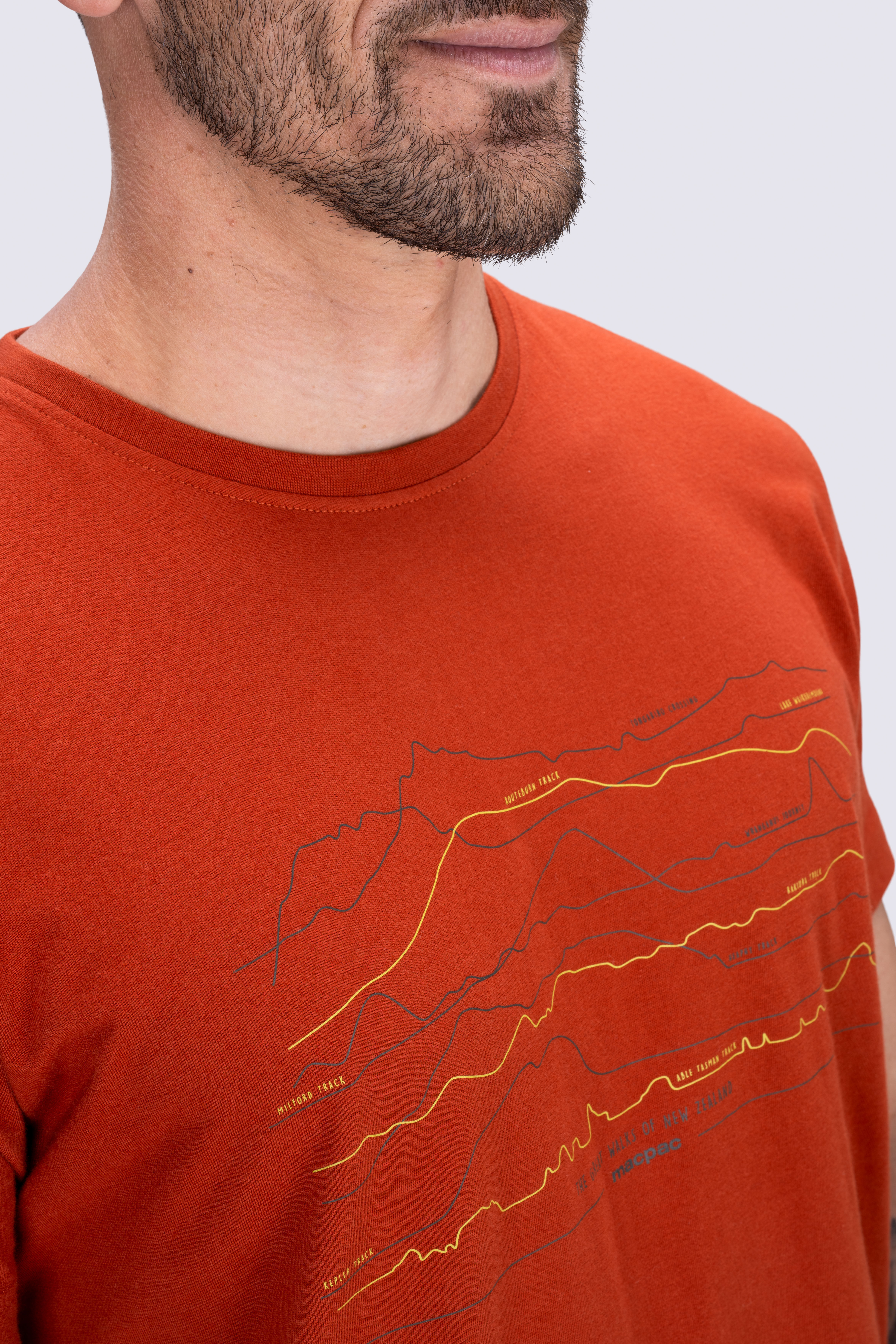 Macpac Men's Fairtrade Organic Cotton Short Sleeve T-Shirt