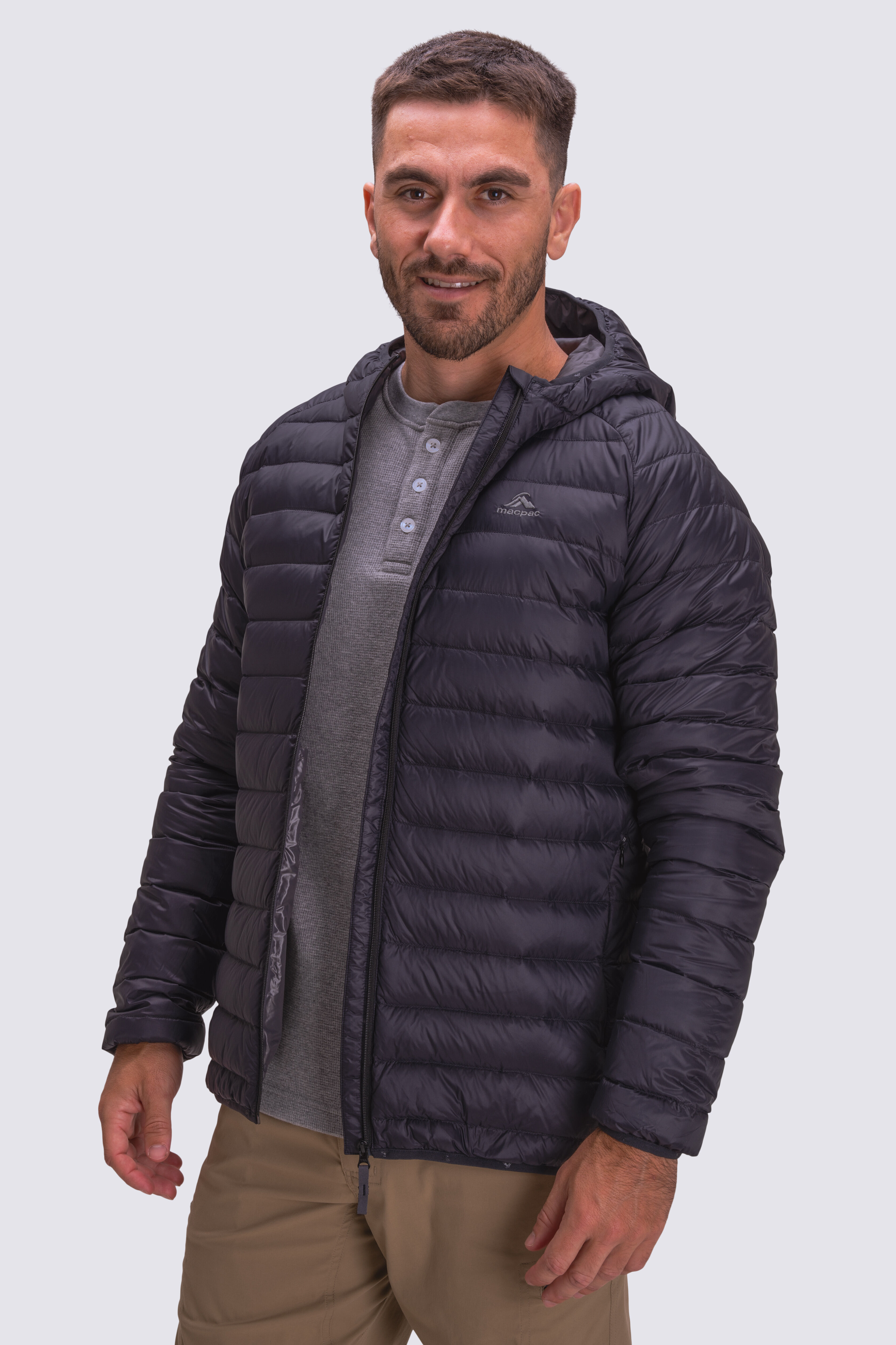 Macpac Men's Uber Light Hooded Down Jacket