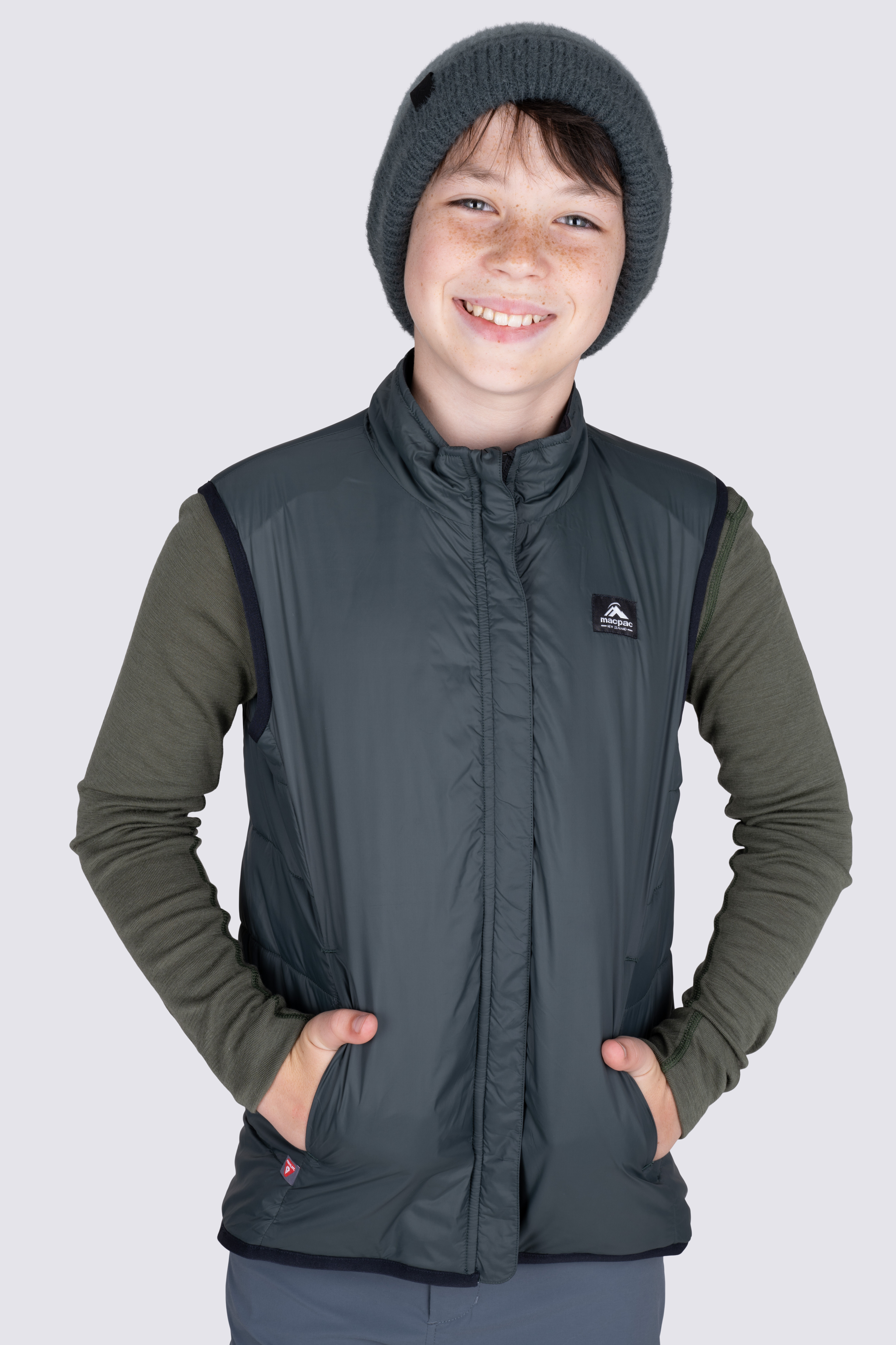 Macpac Kids' Pulsar Alpha Insulated Vest
