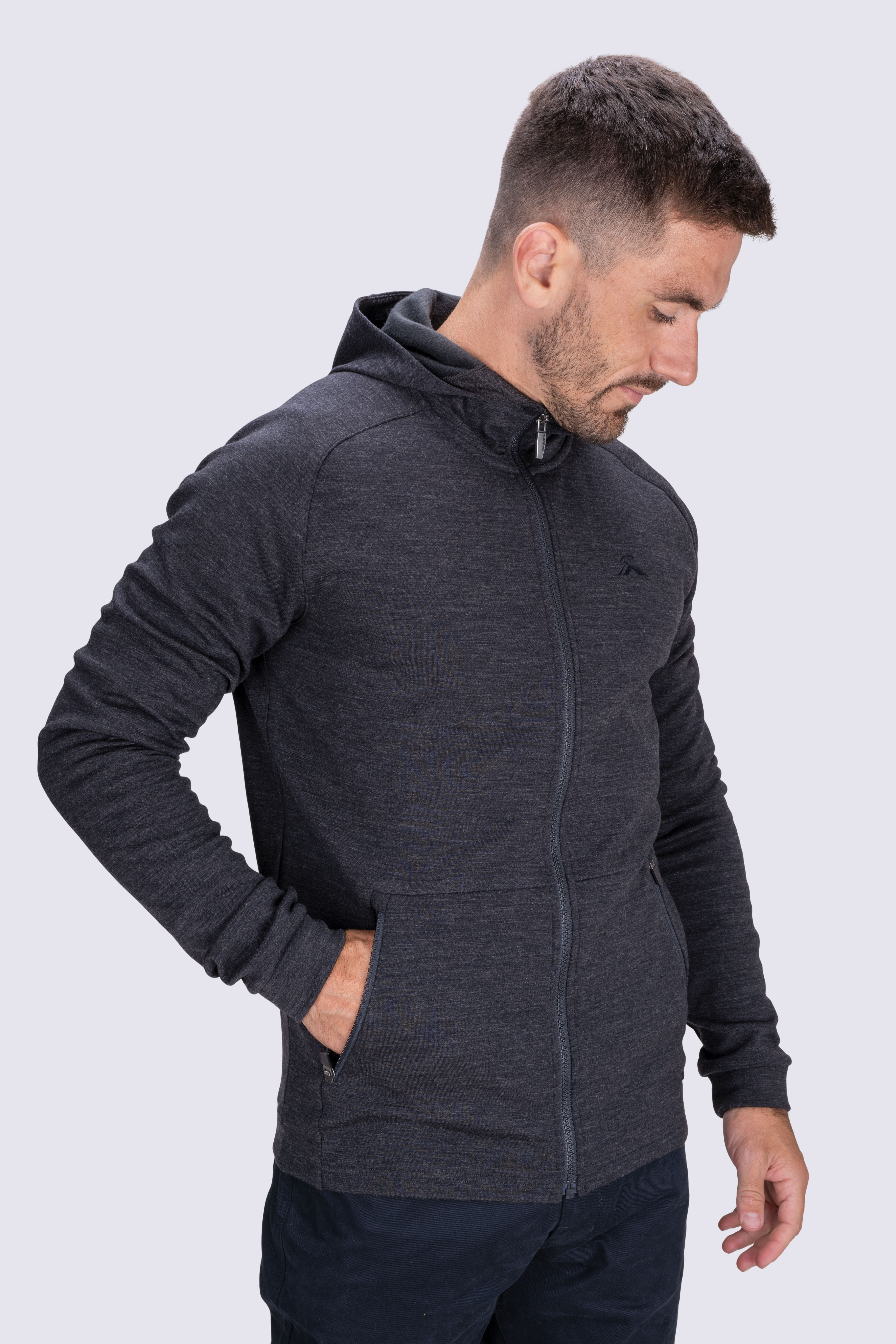 Macpac Men's Craigieburn Hooded Merino Blend Jacket