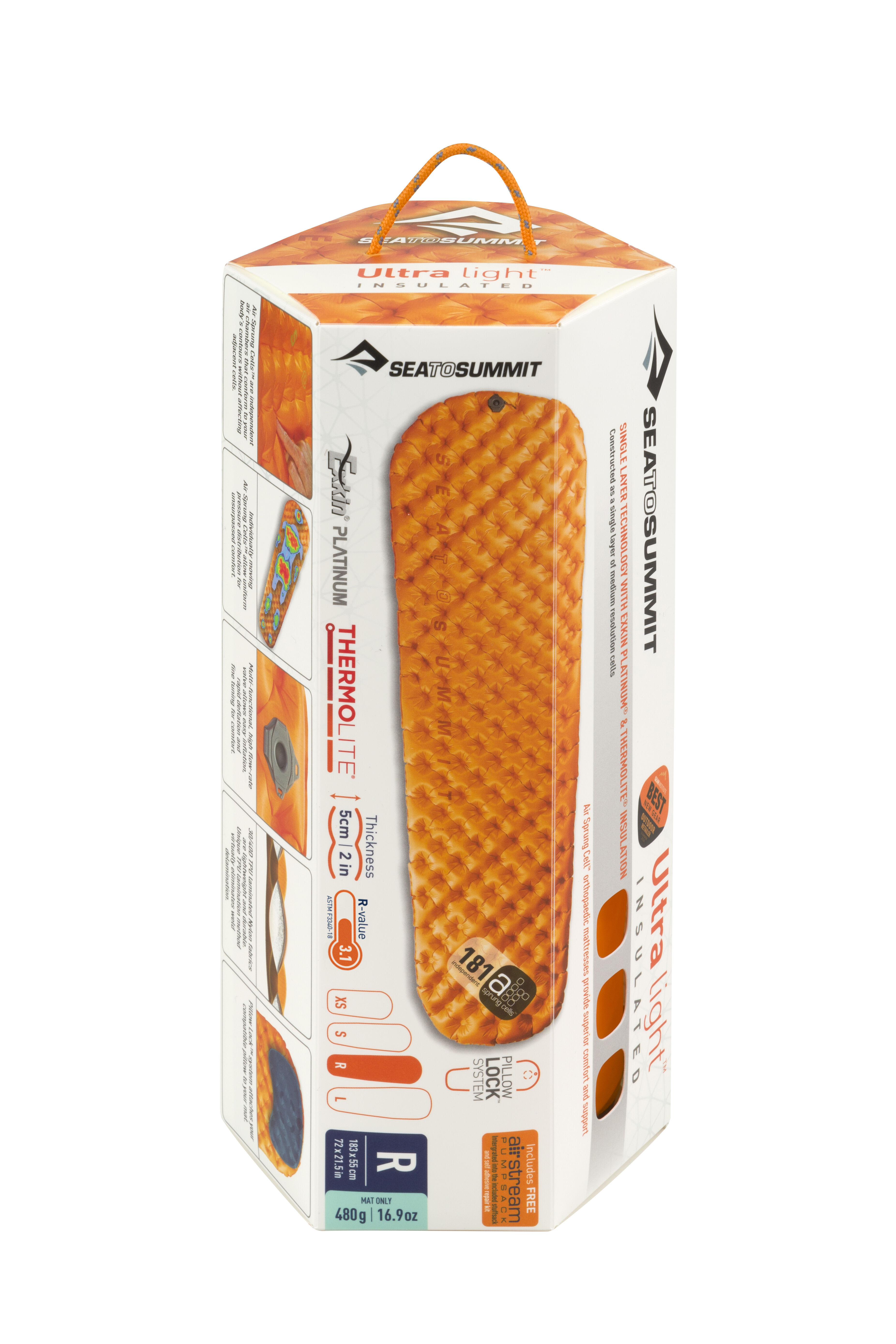 Sea to Summit UltraLight Insulated Sleeping Mat — Regular