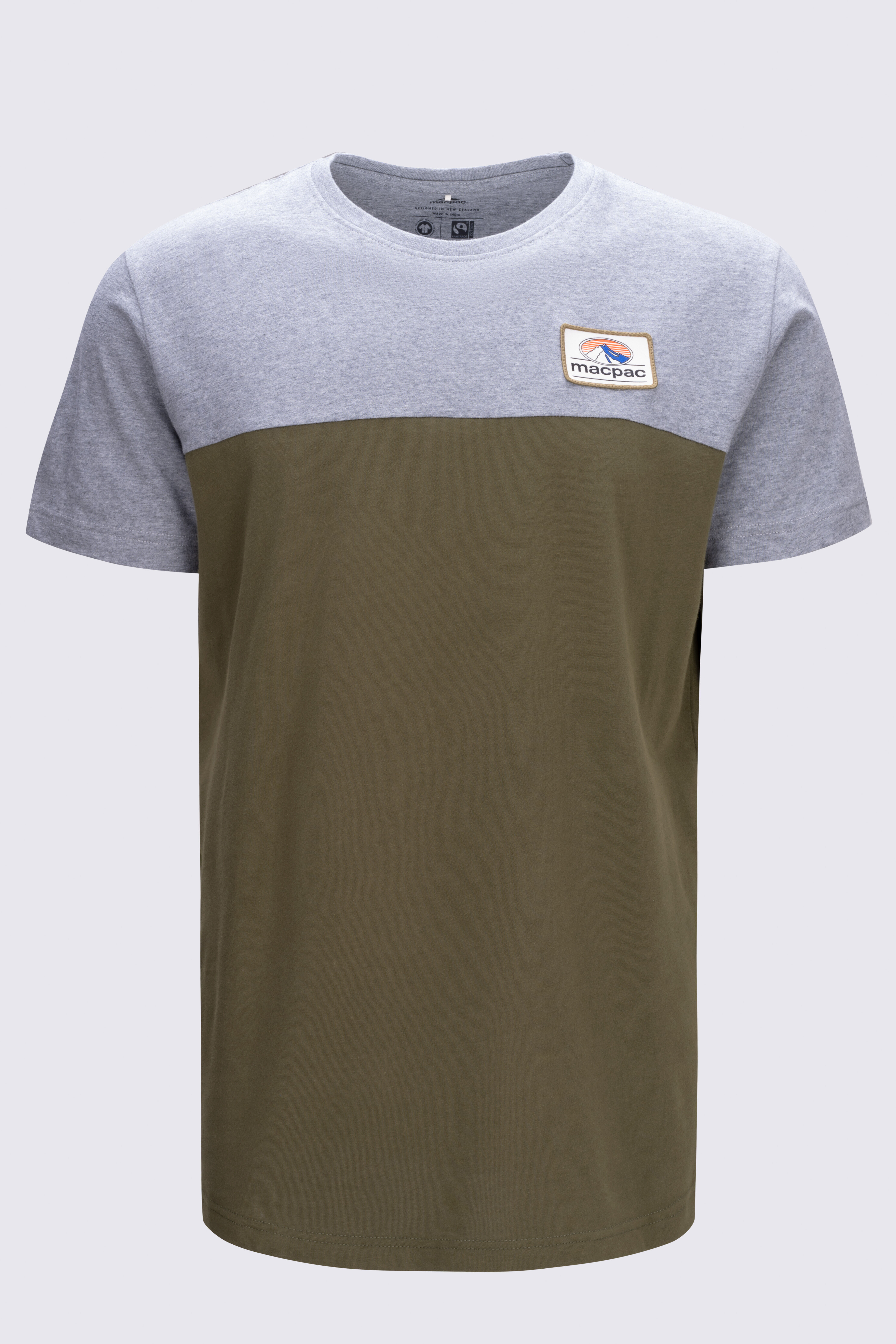 Macpac Patch Panel Fairtrade Organic Cotton Tee — Men's