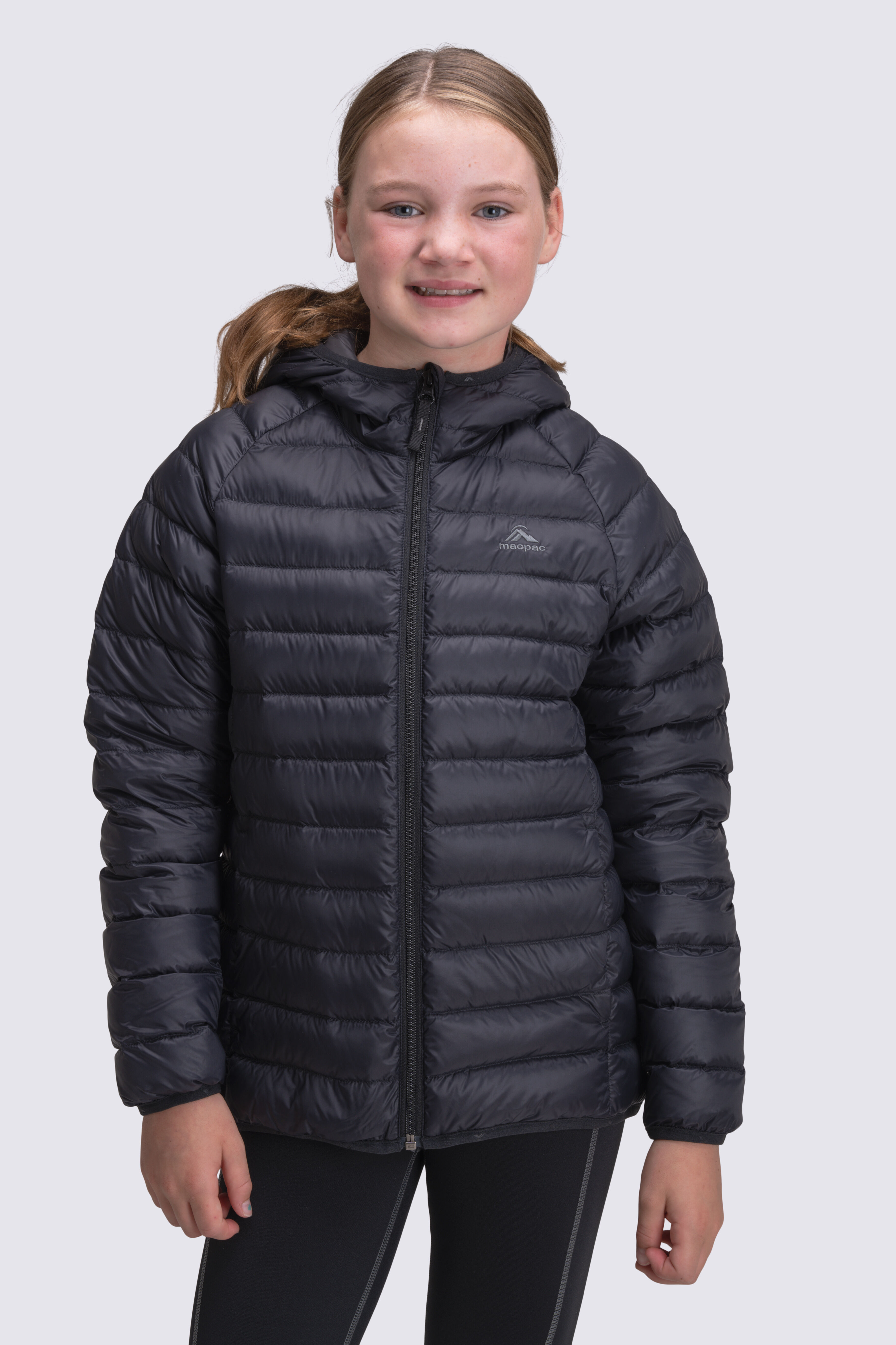 Macpac Kids' Uber Light Hooded Down Jacket