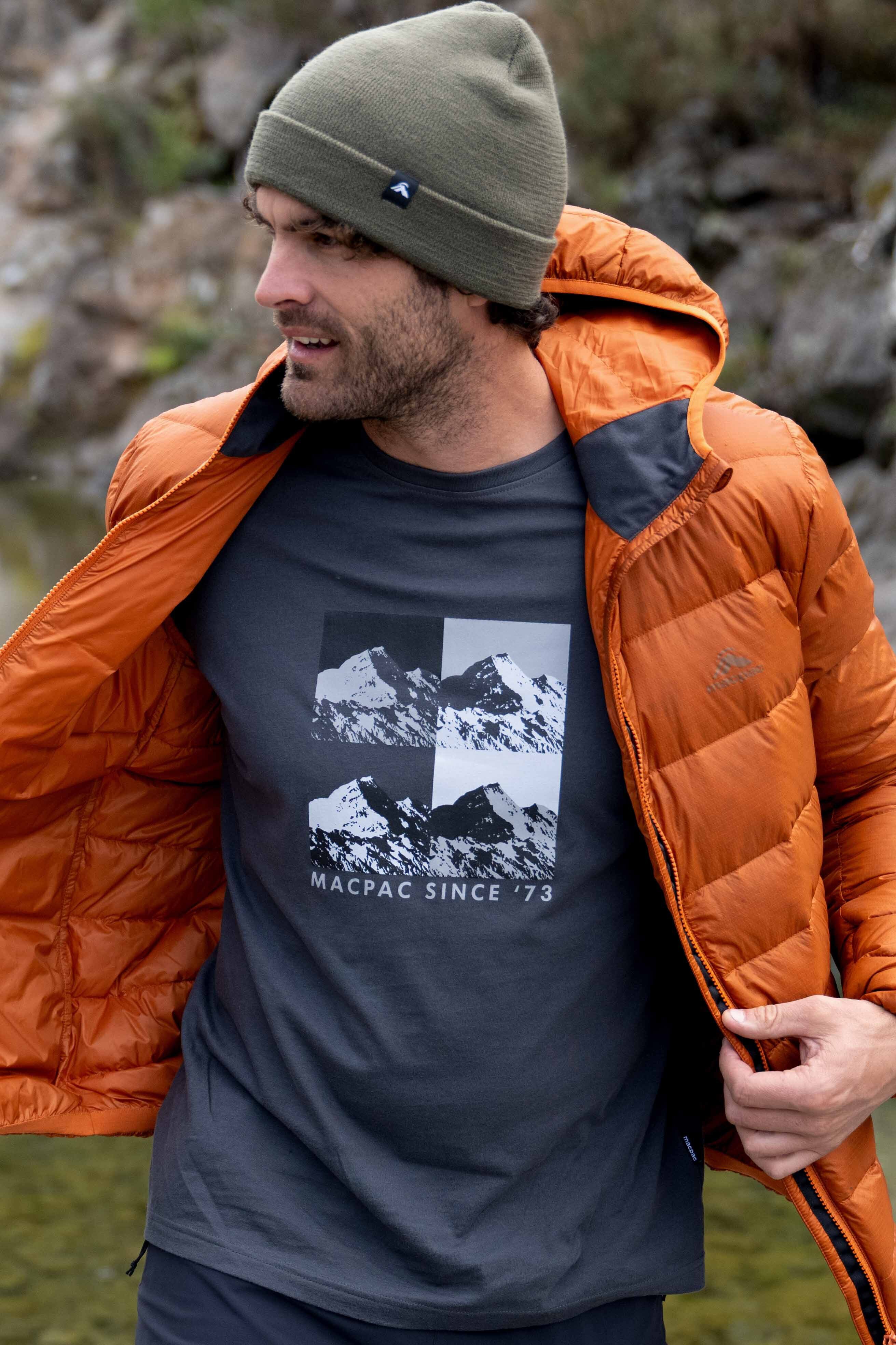 Macpac Men's Fairtrade Organic Cotton Long Sleeve T-Shirt