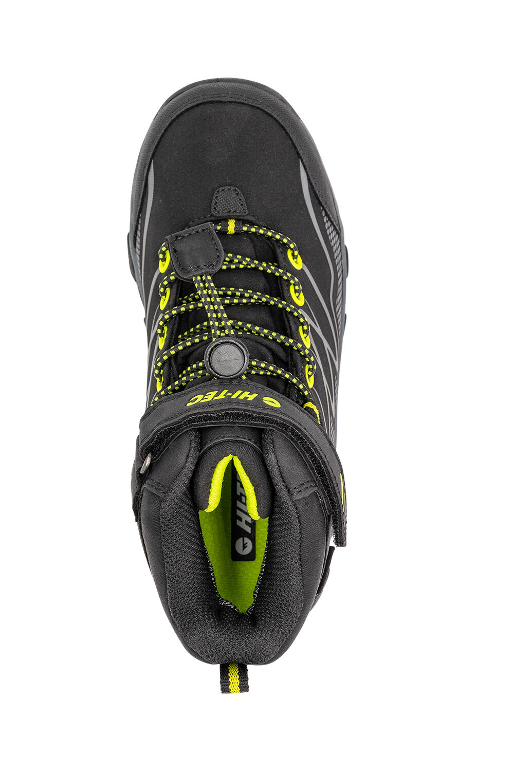 Hi Tec Kids' Blackout WP Mid Hiking Boots