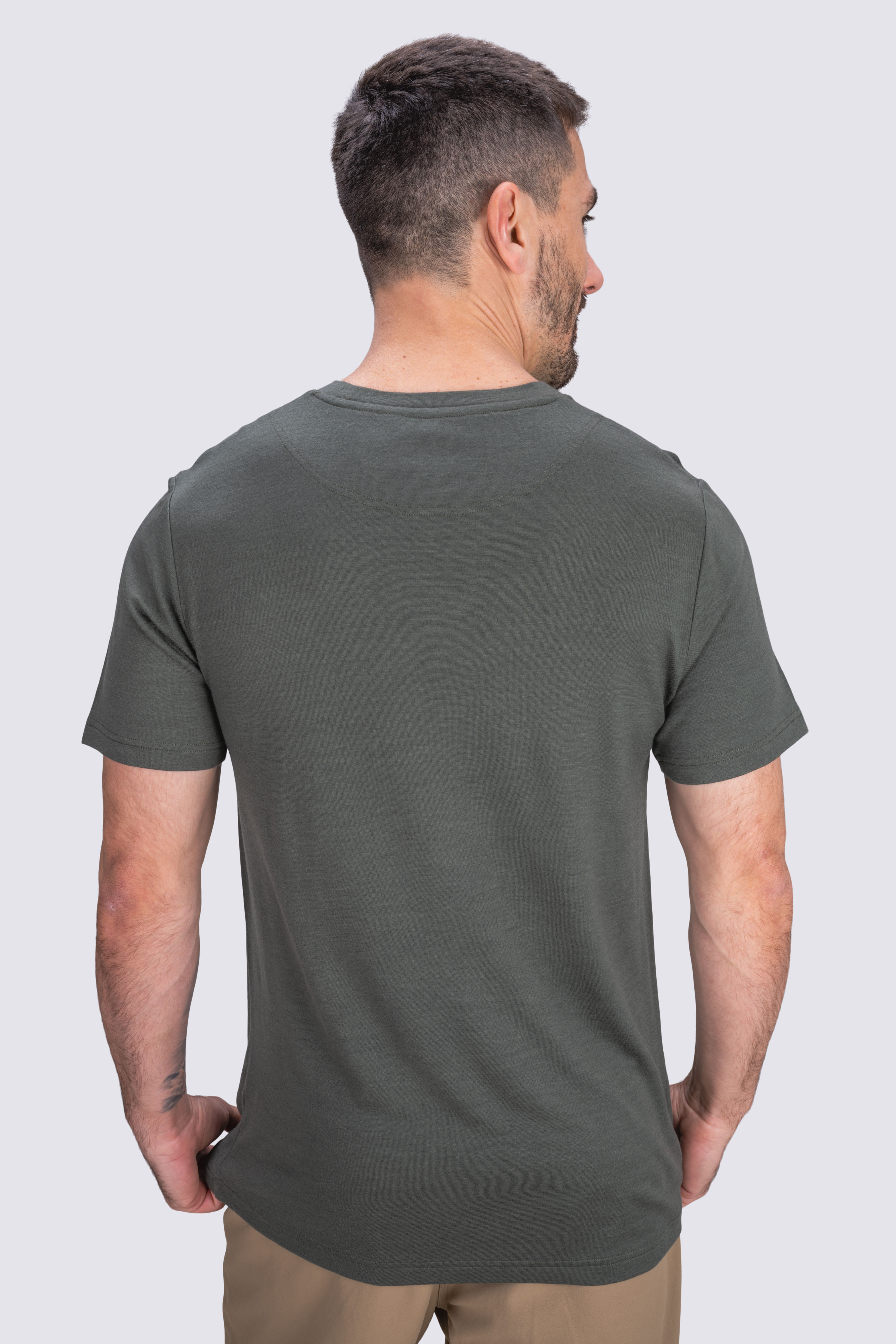 Macpac Men's Adventure Beyond 180 Merino T-Shirt