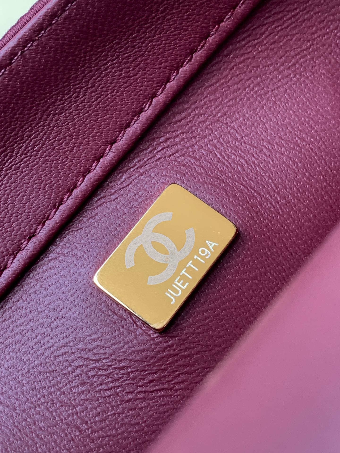 Chanel Mini CF Sequin Evening Bag with Red Gradient Flap Chain Bag - Soul Replicas