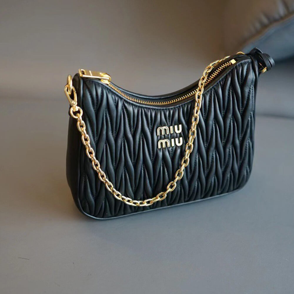 Matelasse nappa leather shoulder bag - Soul Replicas