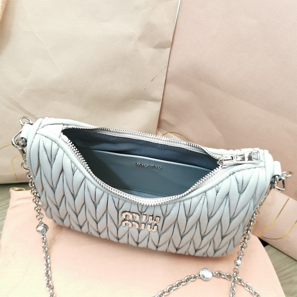 Matelasse nappa leather shoulder bag - Soul Replicas