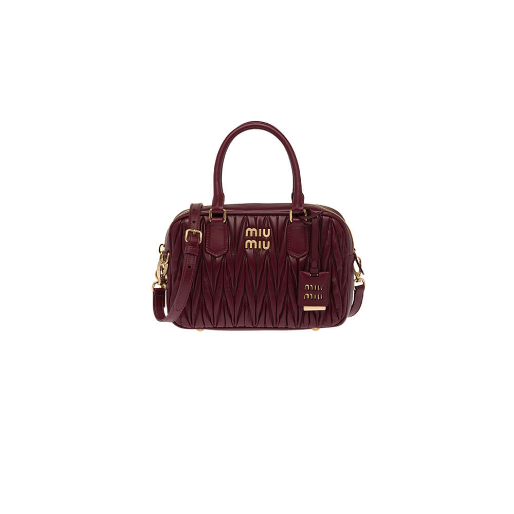 Matelasse nappa leather top-handle bag - Soul Replicas