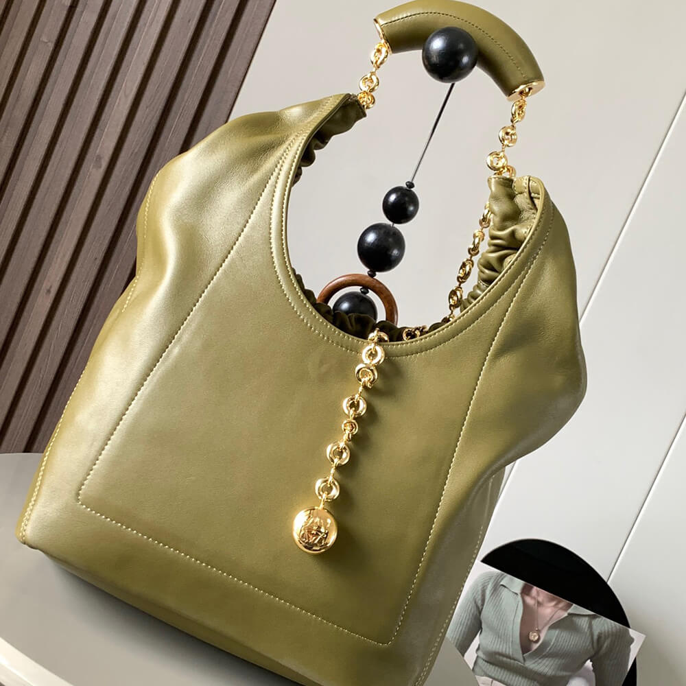 Loewe Medium Squeeze bag in nappa lambskin - Soul Replicas