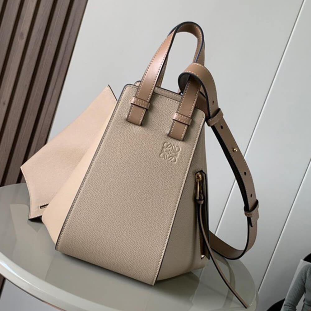 LOEWE Small Hammock bag in soft grained calfskin - Soul Replicas