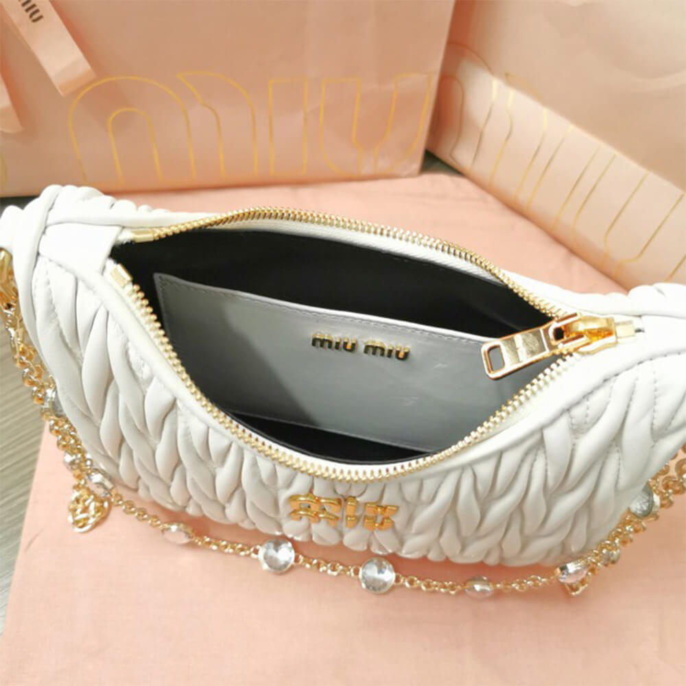 Matelasse nappa leather shoulder bag - Soul Replicas