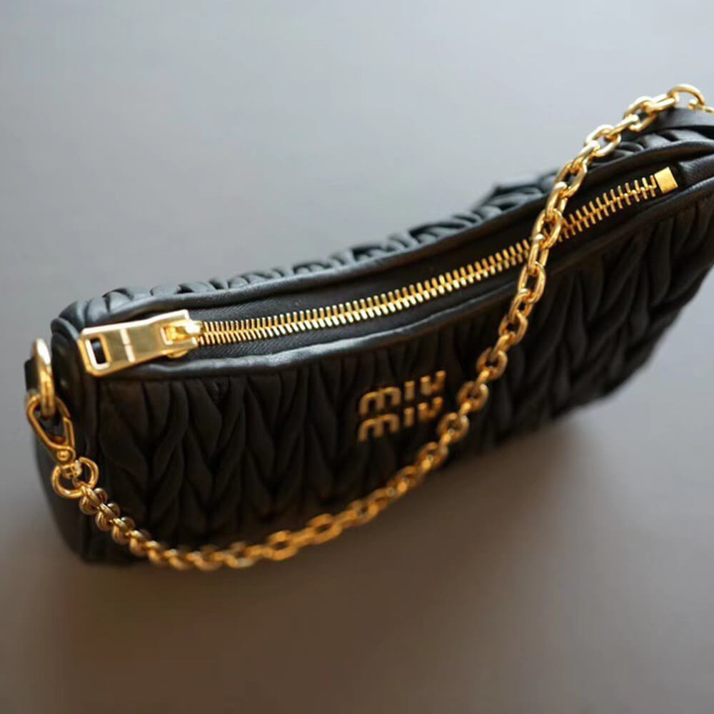 Matelasse nappa leather shoulder bag - Soul Replicas