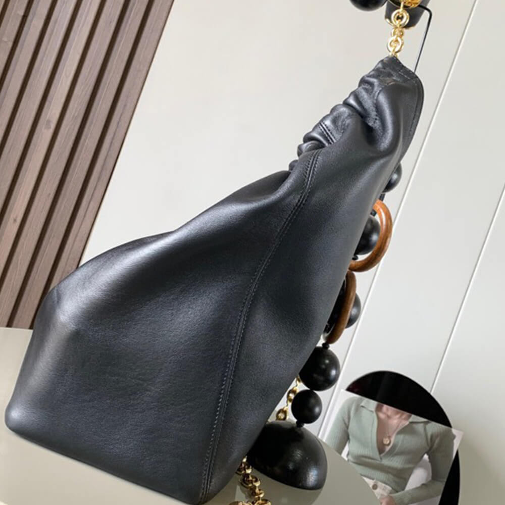 Loewe Medium Squeeze bag in nappa lambskin - Soul Replicas